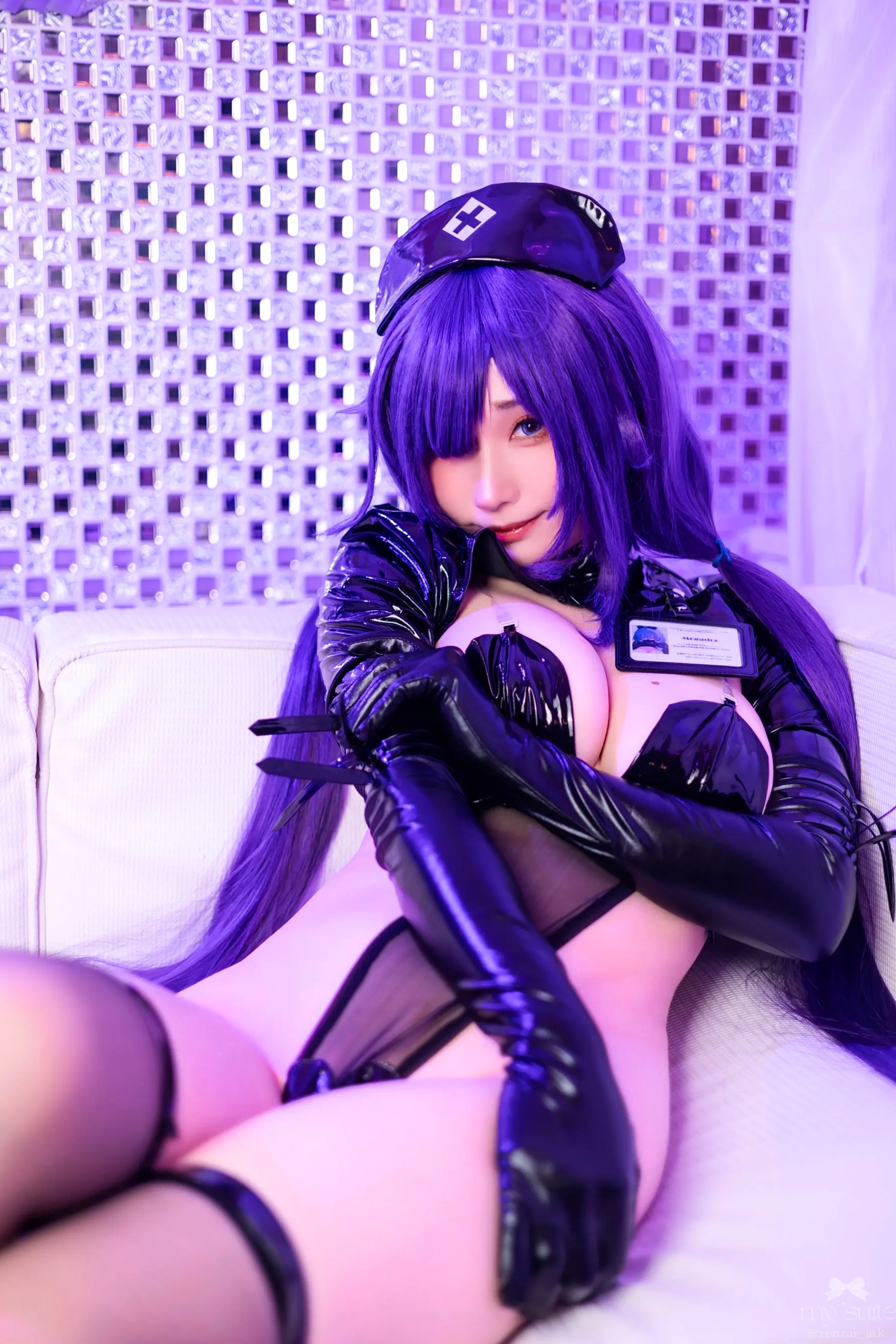 (Cosplay) [my suite] Atsuki あつき - Suite Lane 30 碧蓝航线皮衣黑丝角色扮演 [369P]