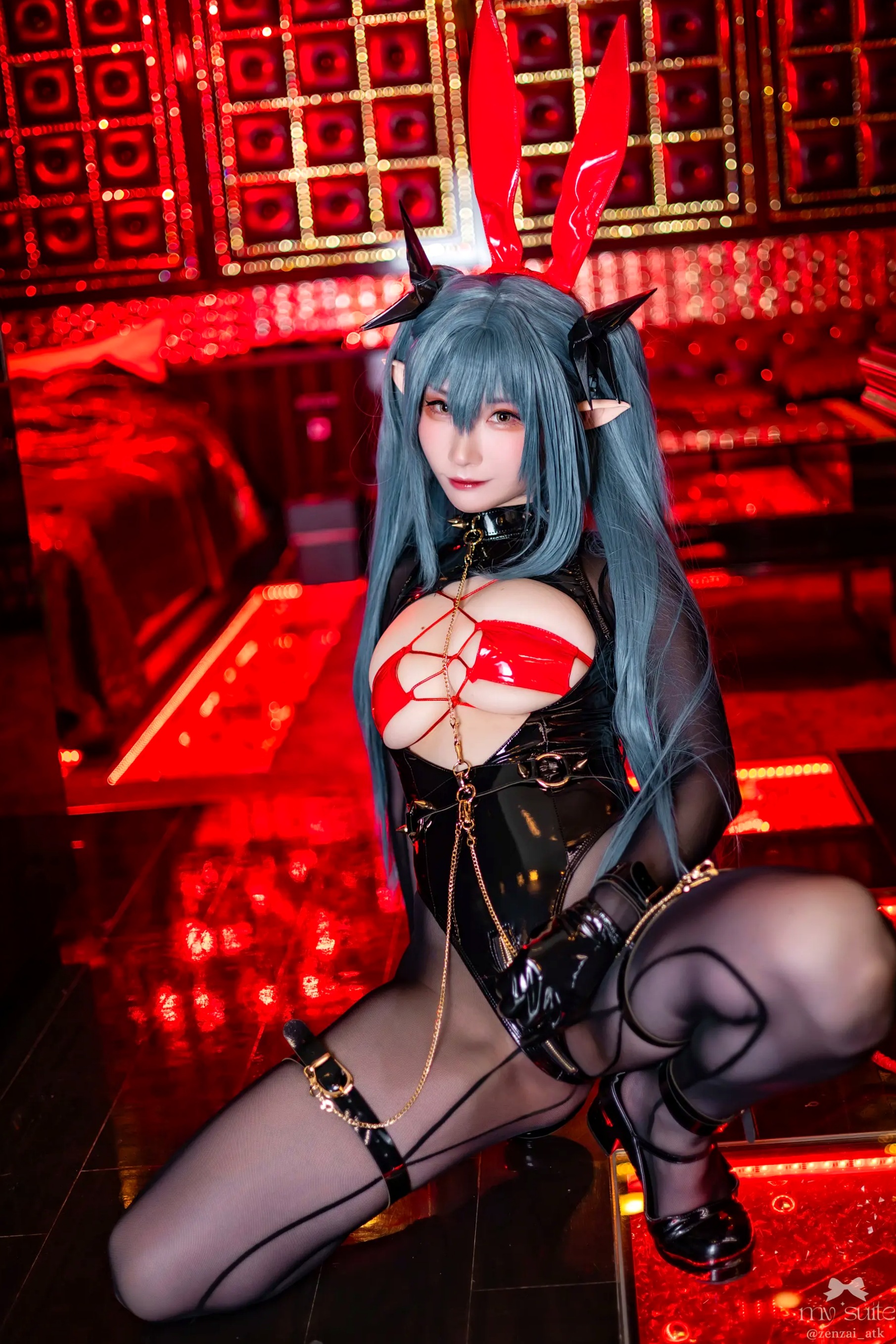 (Cosplay) [my suite] Atsuki あつき - Suite Lane 30 碧蓝航线皮衣黑丝角色扮演 [369P]
