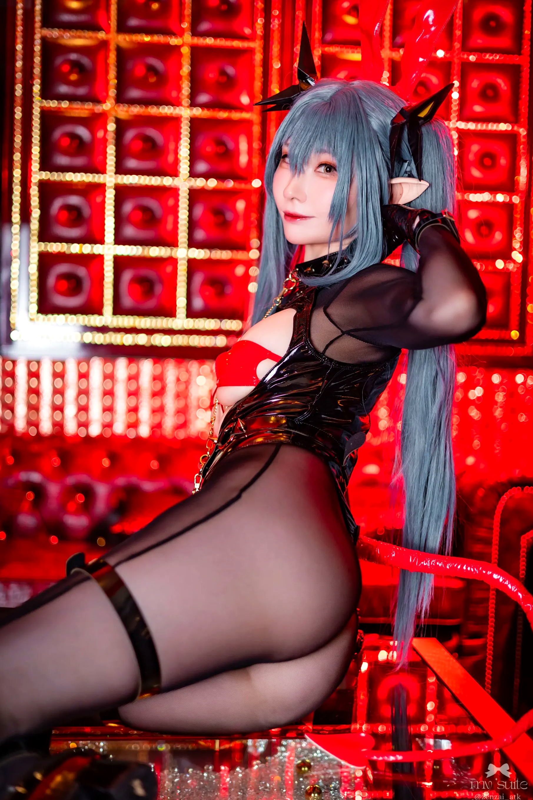 (Cosplay) [my suite] Atsuki あつき - Suite Lane 30 碧蓝航线皮衣黑丝角色扮演 [369P]