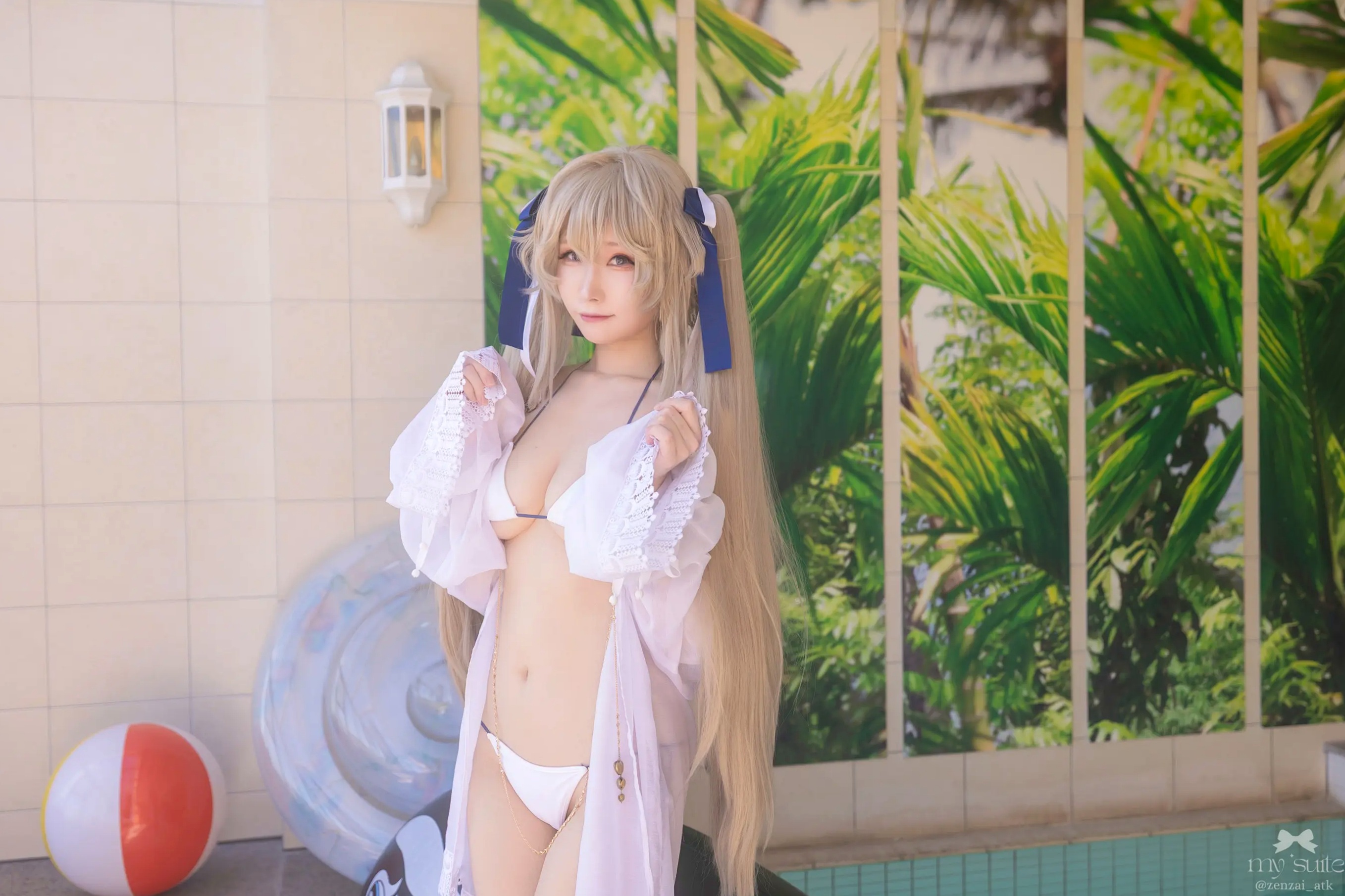 Gallery - (Cosplay) [my suite] Atsuki あつき - Suite Lane 29 泳池比基尼性感私房美臀写真 [361P]日本角色扮演性感泳池美臀 女神私房照_秀色女神 - image 12