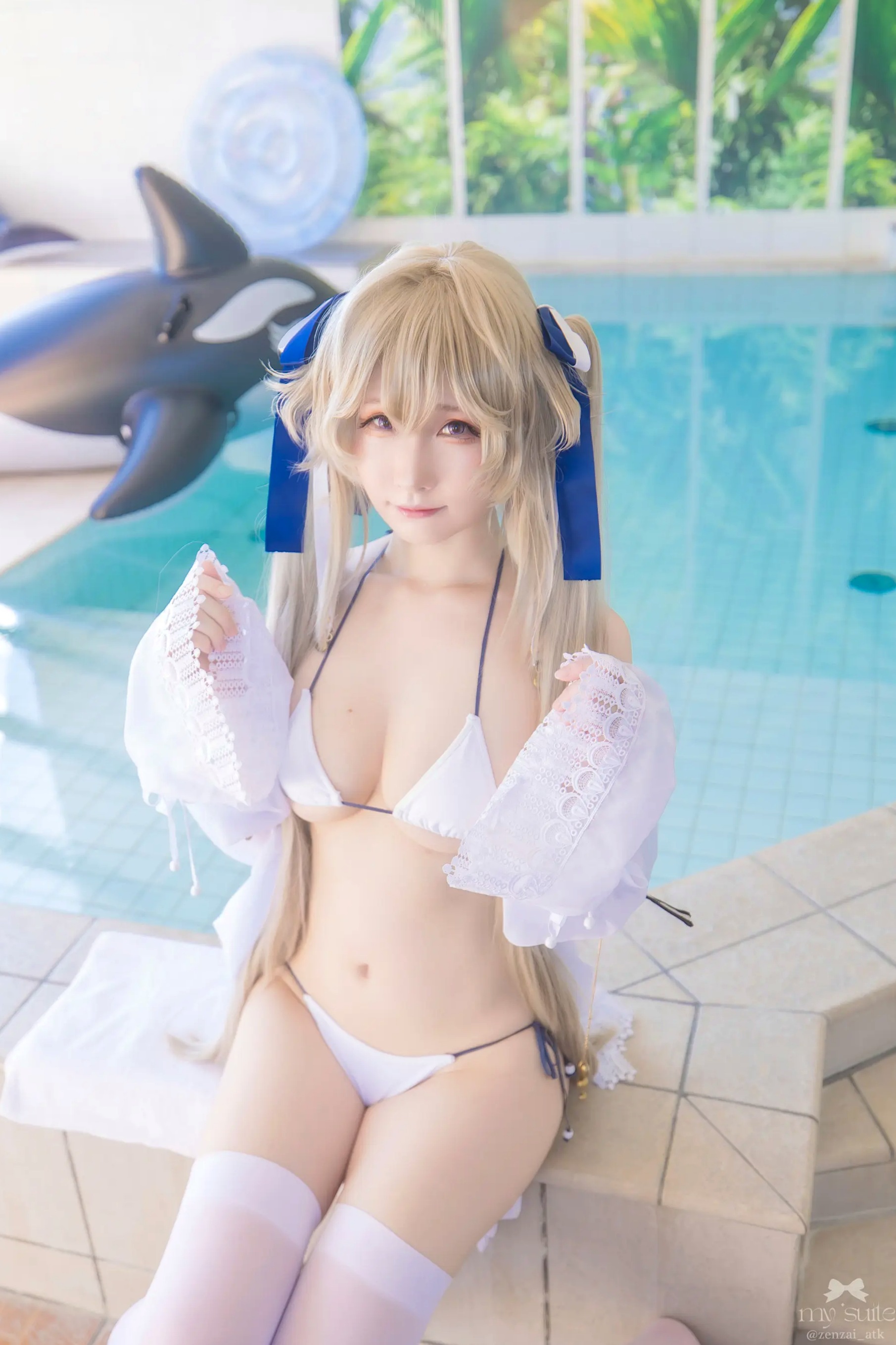 Gallery - (Cosplay) [my suite] Atsuki あつき - Suite Lane 29 泳池比基尼性感私房美臀写真 [361P]日本角色扮演性感泳池美臀 女神私房照_秀色女神 - image 30