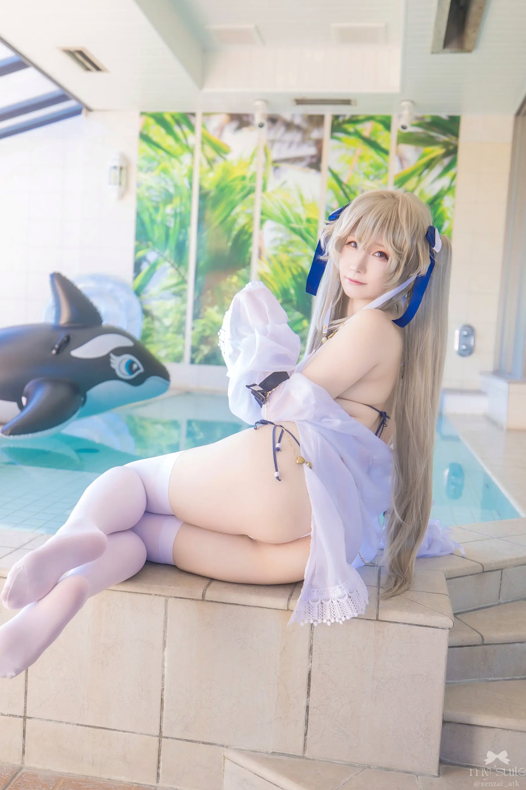 Gallery - (Cosplay) [my suite] Atsuki あつき - Suite Lane 29 泳池比基尼性感私房美臀写真 [361P]日本角色扮演性感泳池美臀 女神私房照_秀色女神 - image 74