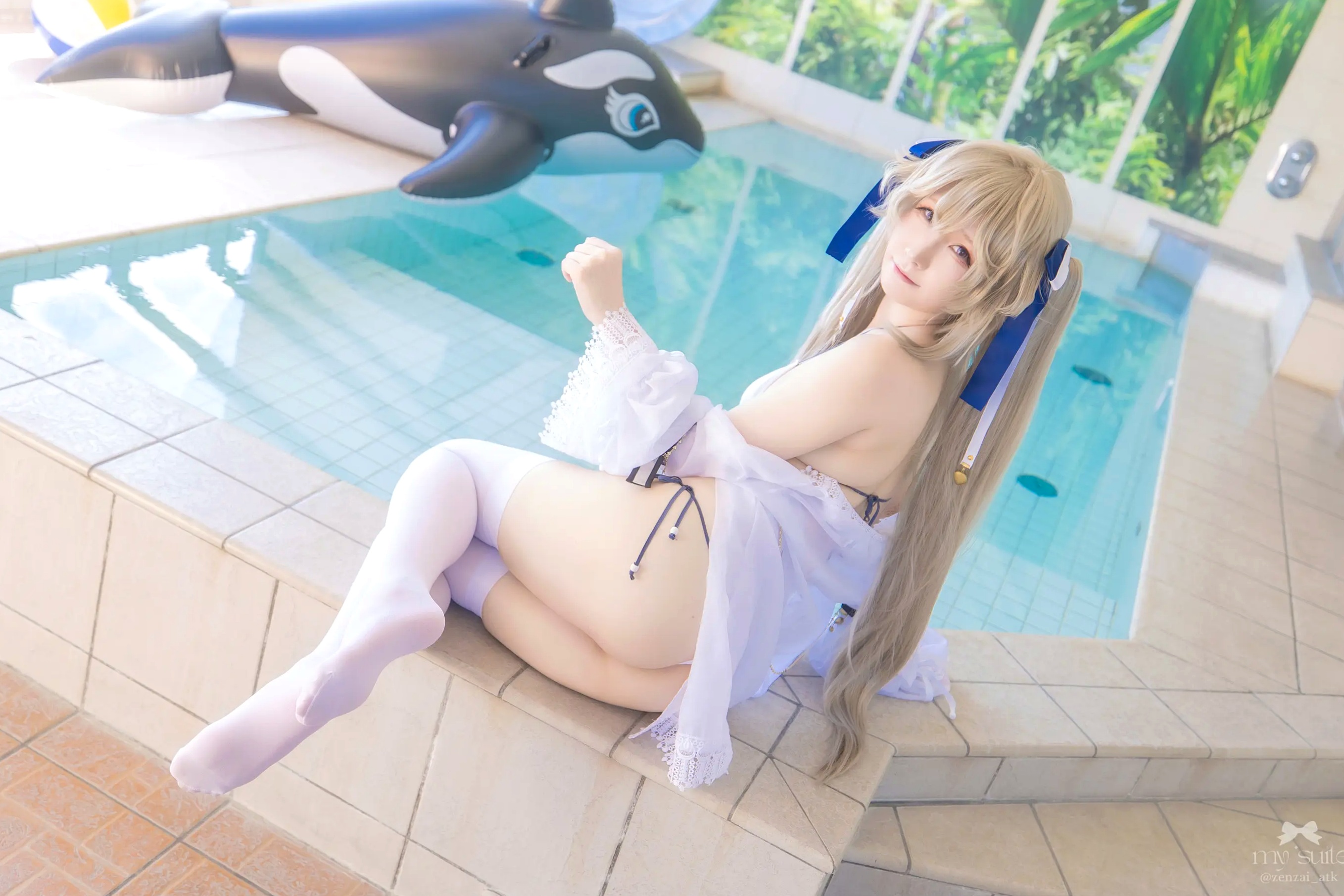 Gallery - (Cosplay) [my suite] Atsuki あつき - Suite Lane 29 泳池比基尼性感私房美臀写真 [361P]日本角色扮演性感泳池美臀 女神私房照_秀色女神 - image 75