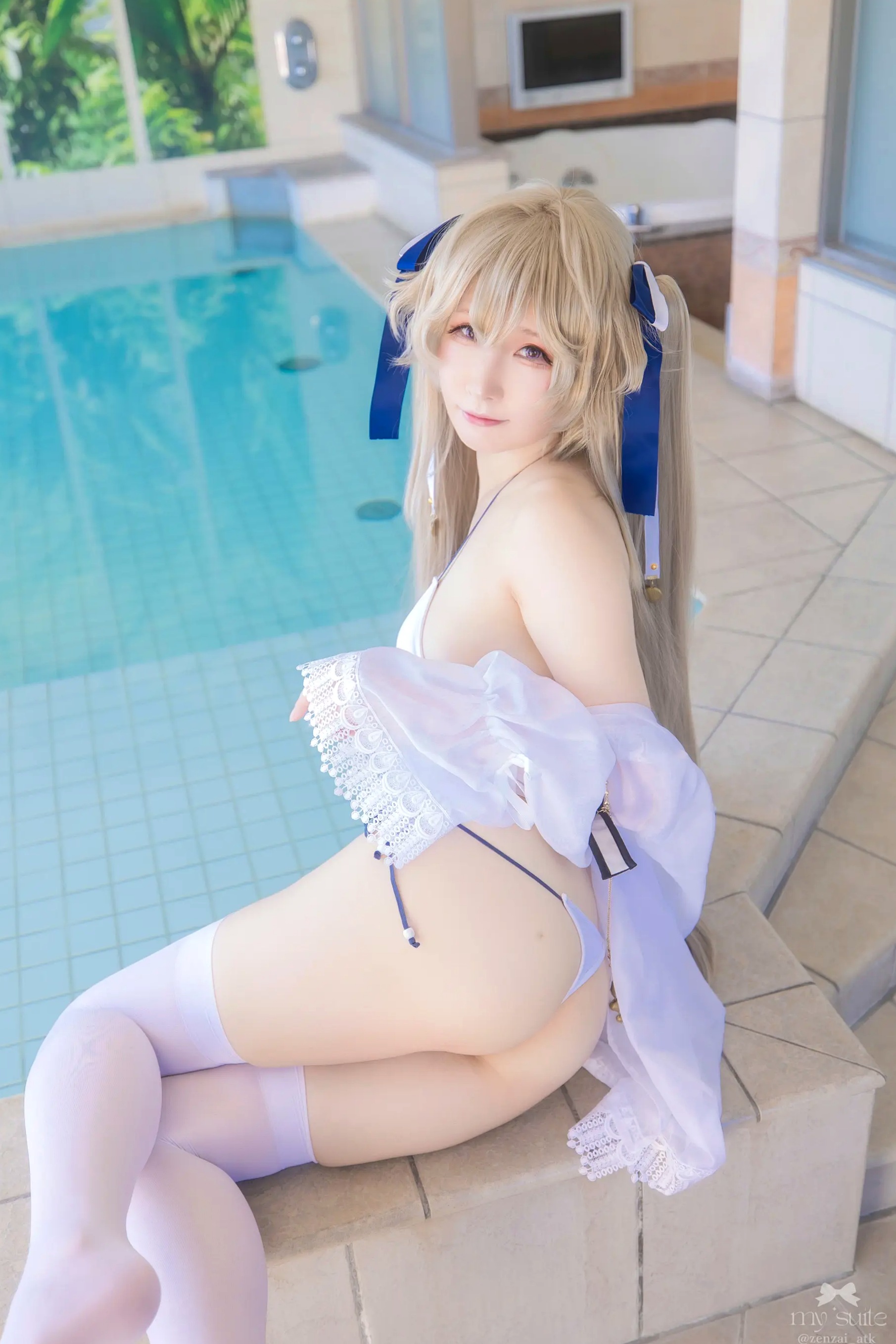Gallery - (Cosplay) [my suite] Atsuki あつき - Suite Lane 29 泳池比基尼性感私房美臀写真 [361P]日本角色扮演性感泳池美臀 女神私房照_秀色女神 - image 80