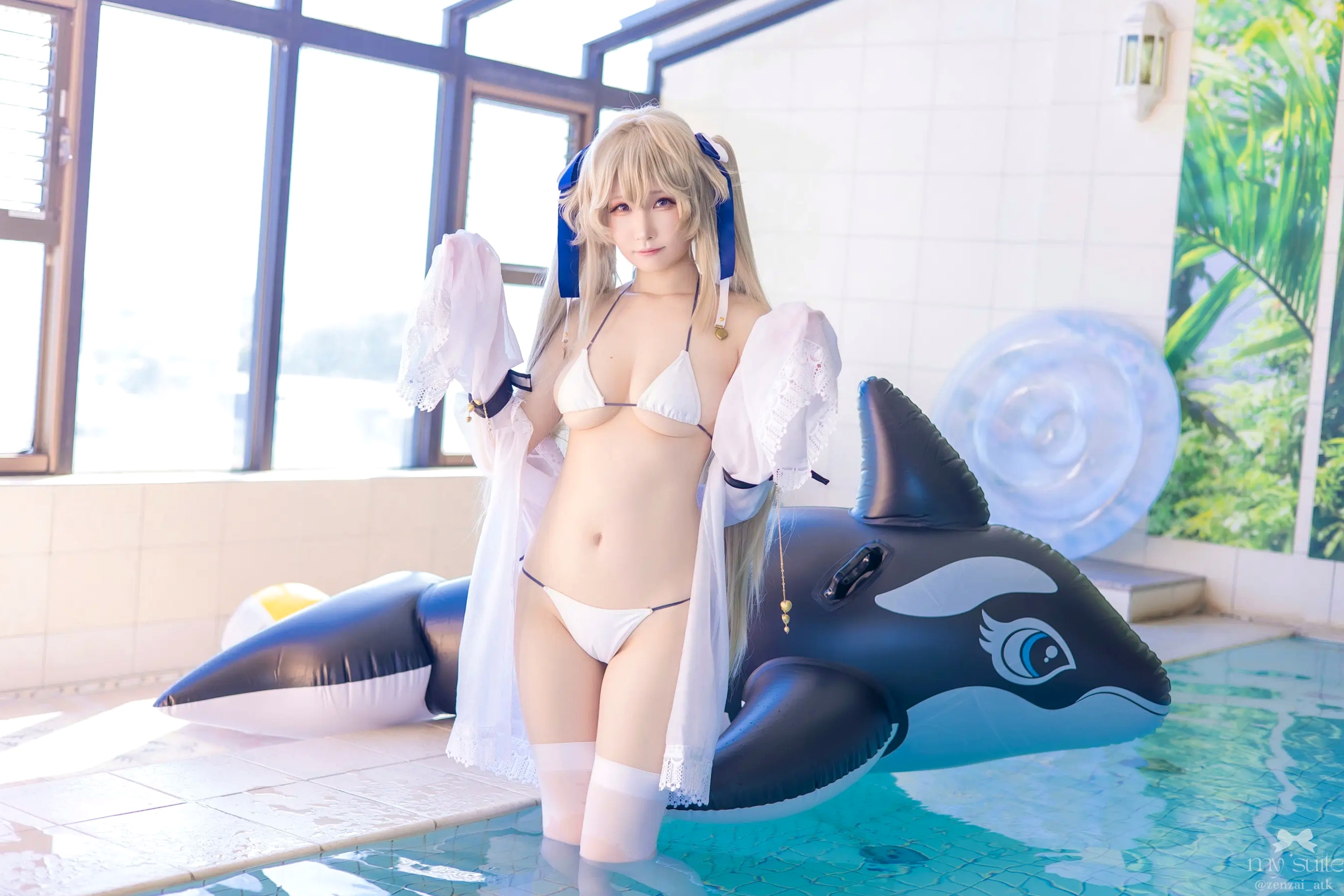 Gallery - (Cosplay) [my suite] Atsuki あつき - Suite Lane 29 泳池比基尼性感私房美臀写真 [361P]日本角色扮演性感泳池美臀 女神私房照_秀色女神 - image 89