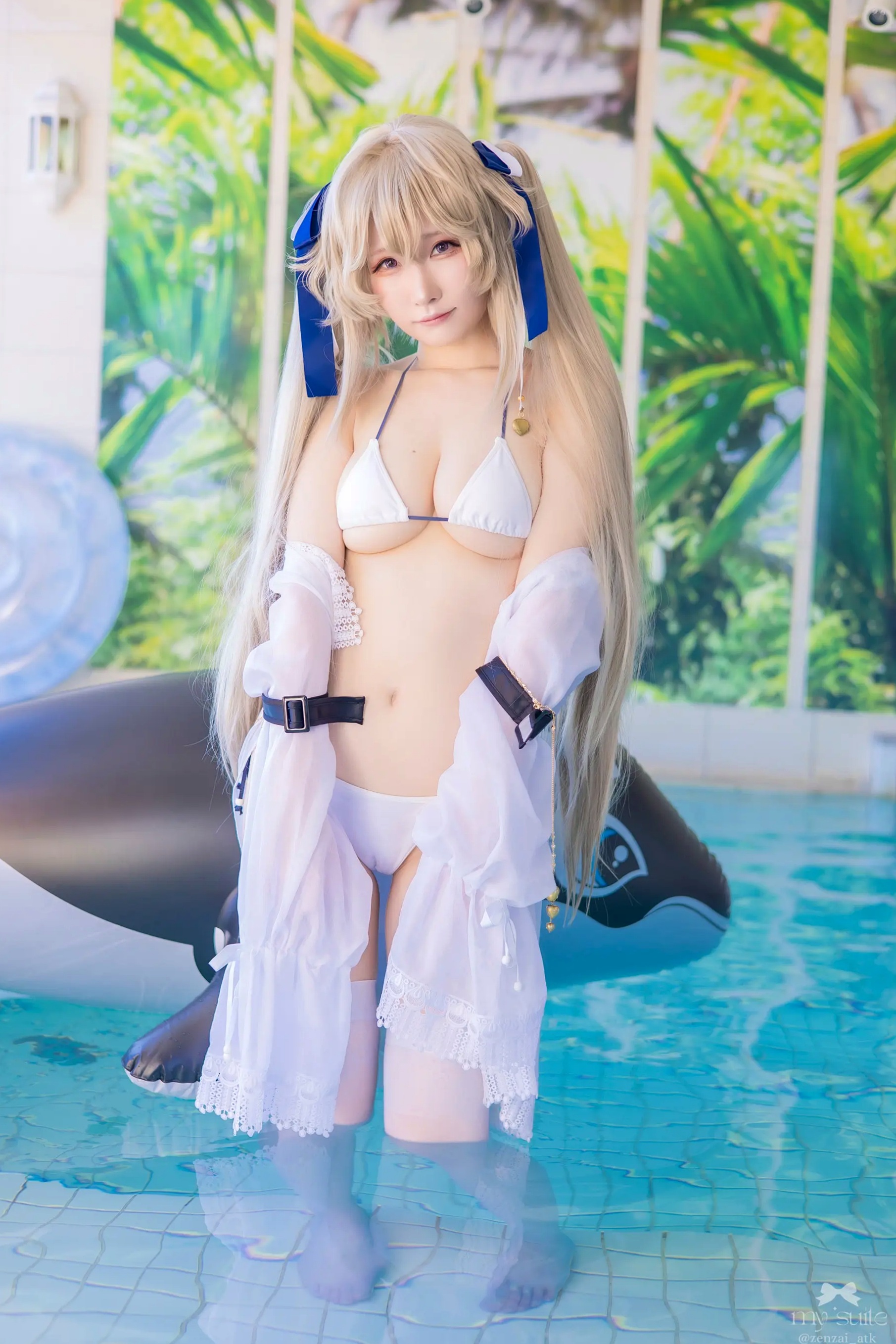 Gallery - (Cosplay) [my suite] Atsuki あつき - Suite Lane 29 泳池比基尼性感私房美臀写真 [361P]日本角色扮演性感泳池美臀 女神私房照_秀色女神 - image 92