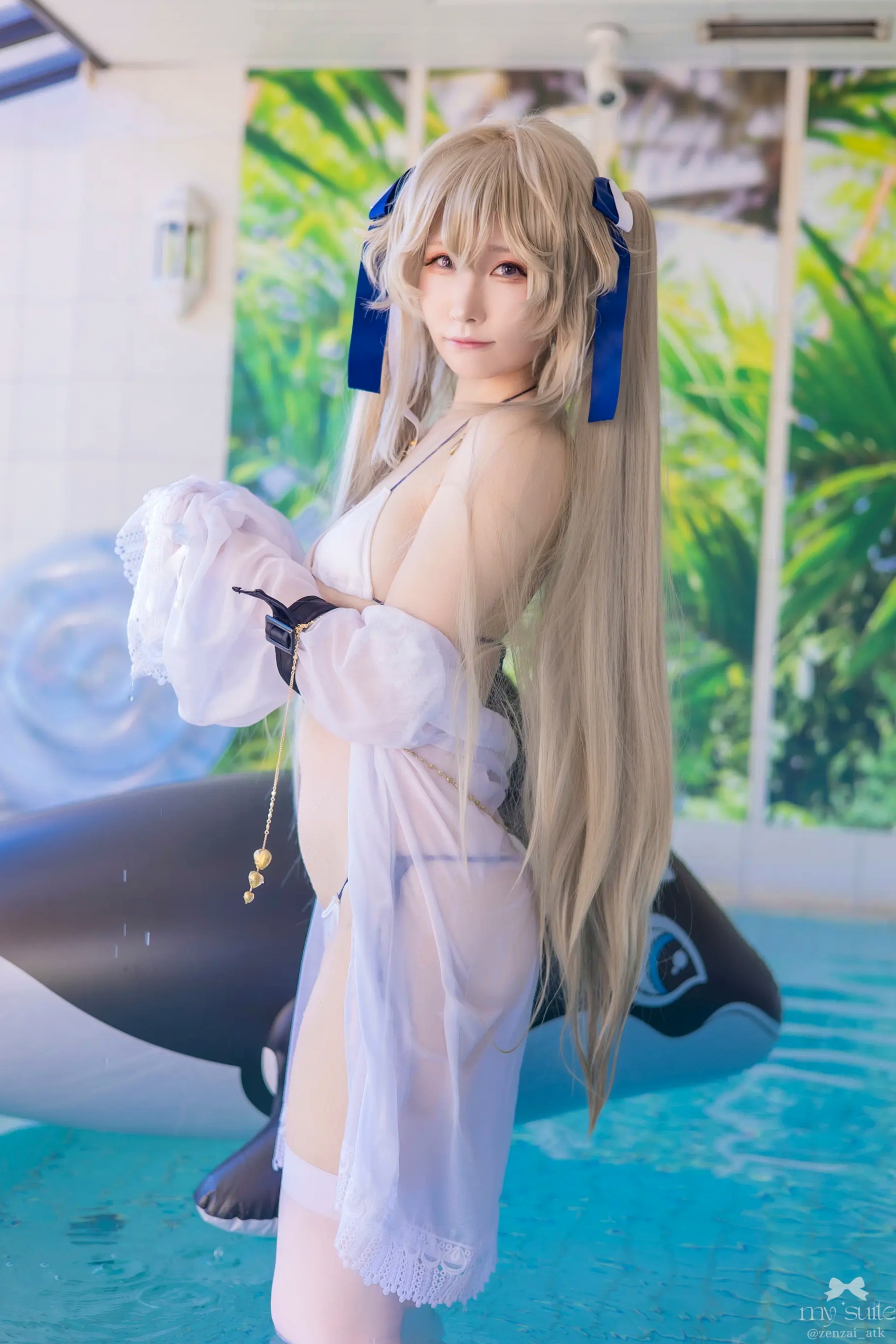 Gallery - (Cosplay) [my suite] Atsuki あつき - Suite Lane 29 泳池比基尼性感私房美臀写真 [361P]日本角色扮演性感泳池美臀 女神私房照_秀色女神 - image 94