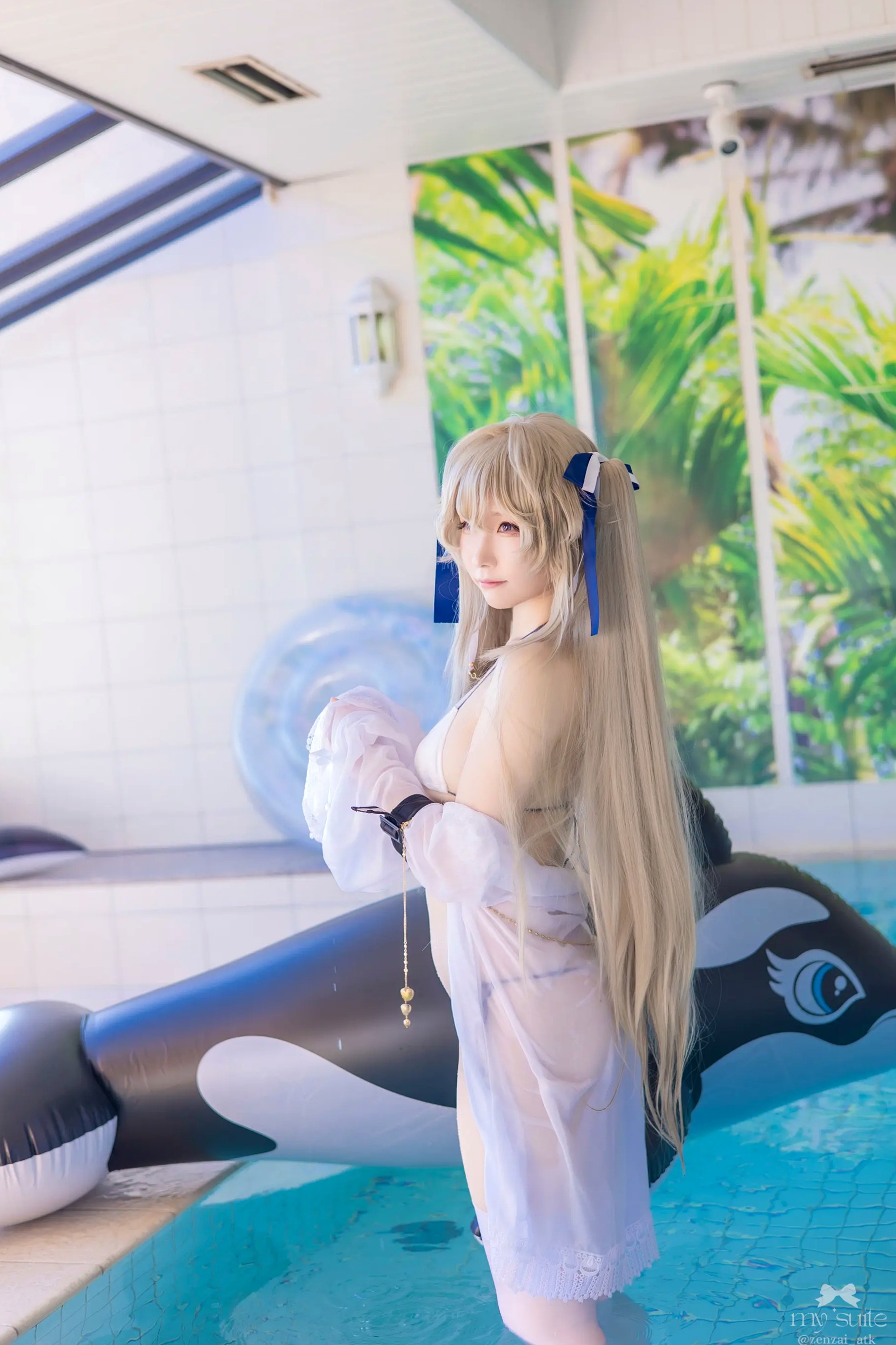 Gallery - (Cosplay) [my suite] Atsuki あつき - Suite Lane 29 泳池比基尼性感私房美臀写真 [361P]日本角色扮演性感泳池美臀 女神私房照_秀色女神 - image 95