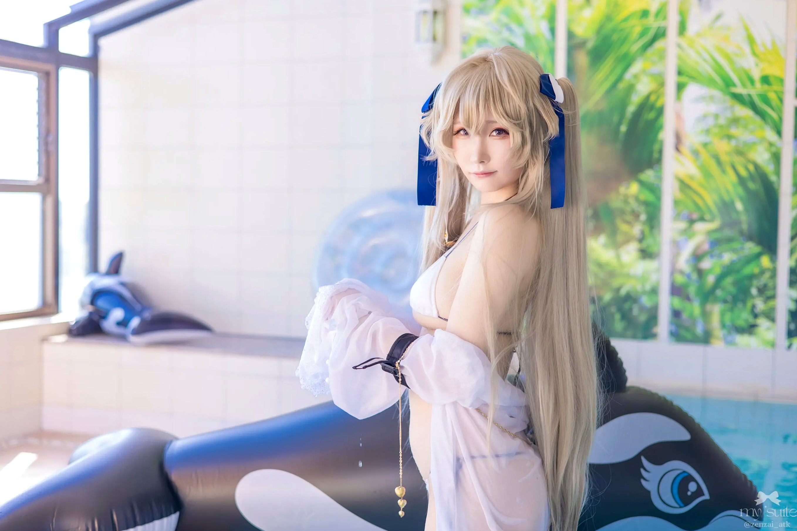 Gallery - (Cosplay) [my suite] Atsuki あつき - Suite Lane 29 泳池比基尼性感私房美臀写真 [361P]日本角色扮演性感泳池美臀 女神私房照_秀色女神 - image 96