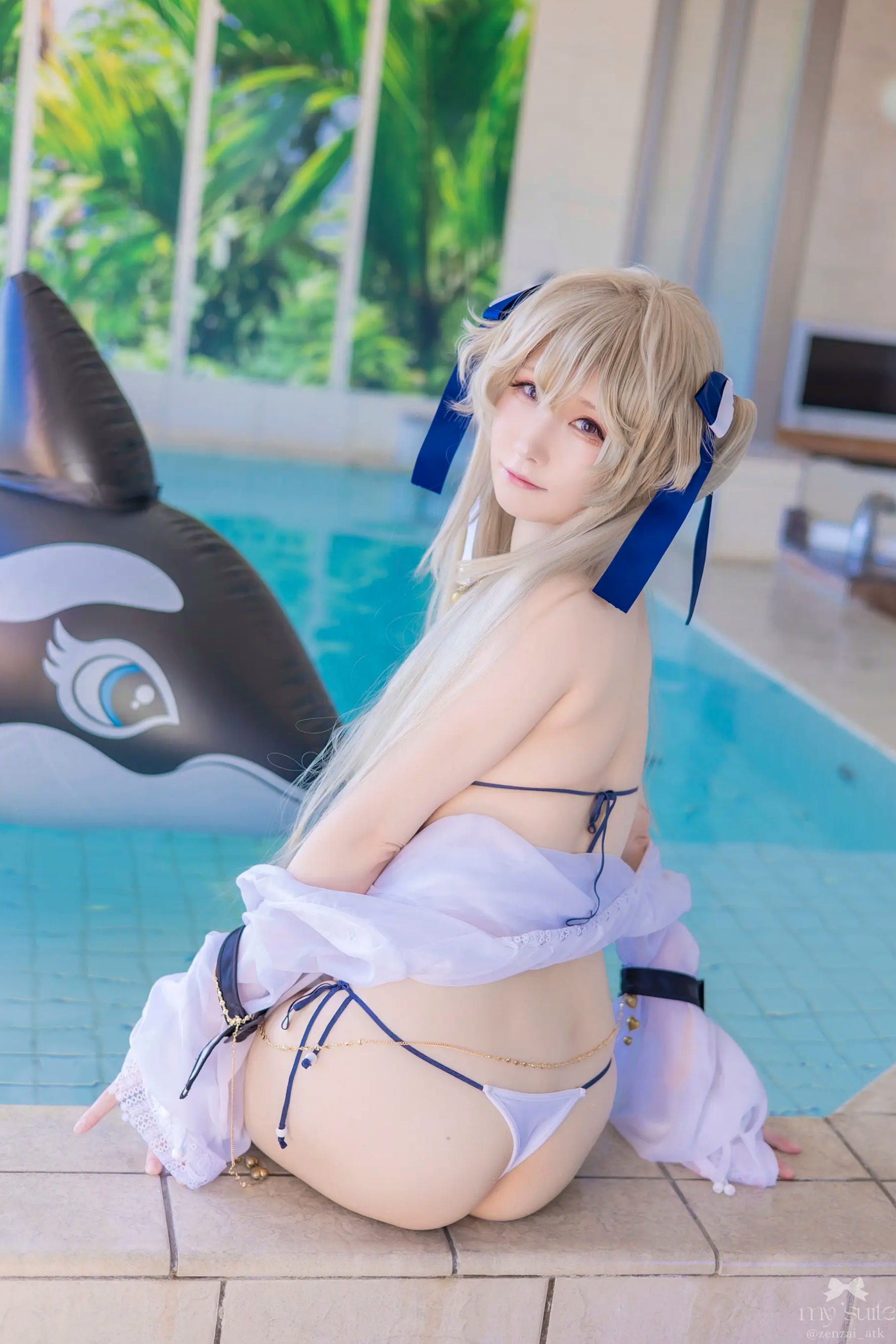 (Cosplay) [my suite] Atsuki あつき - Suite Lane 29 泳池比基尼性感私房美臀写真 [361P]