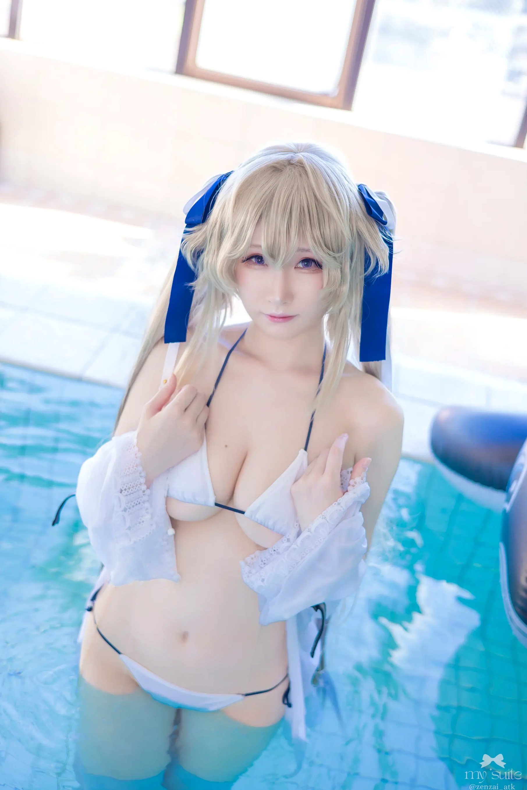 (Cosplay) [my suite] Atsuki あつき - Suite Lane 29 泳池比基尼性感私房美臀写真 [361P]