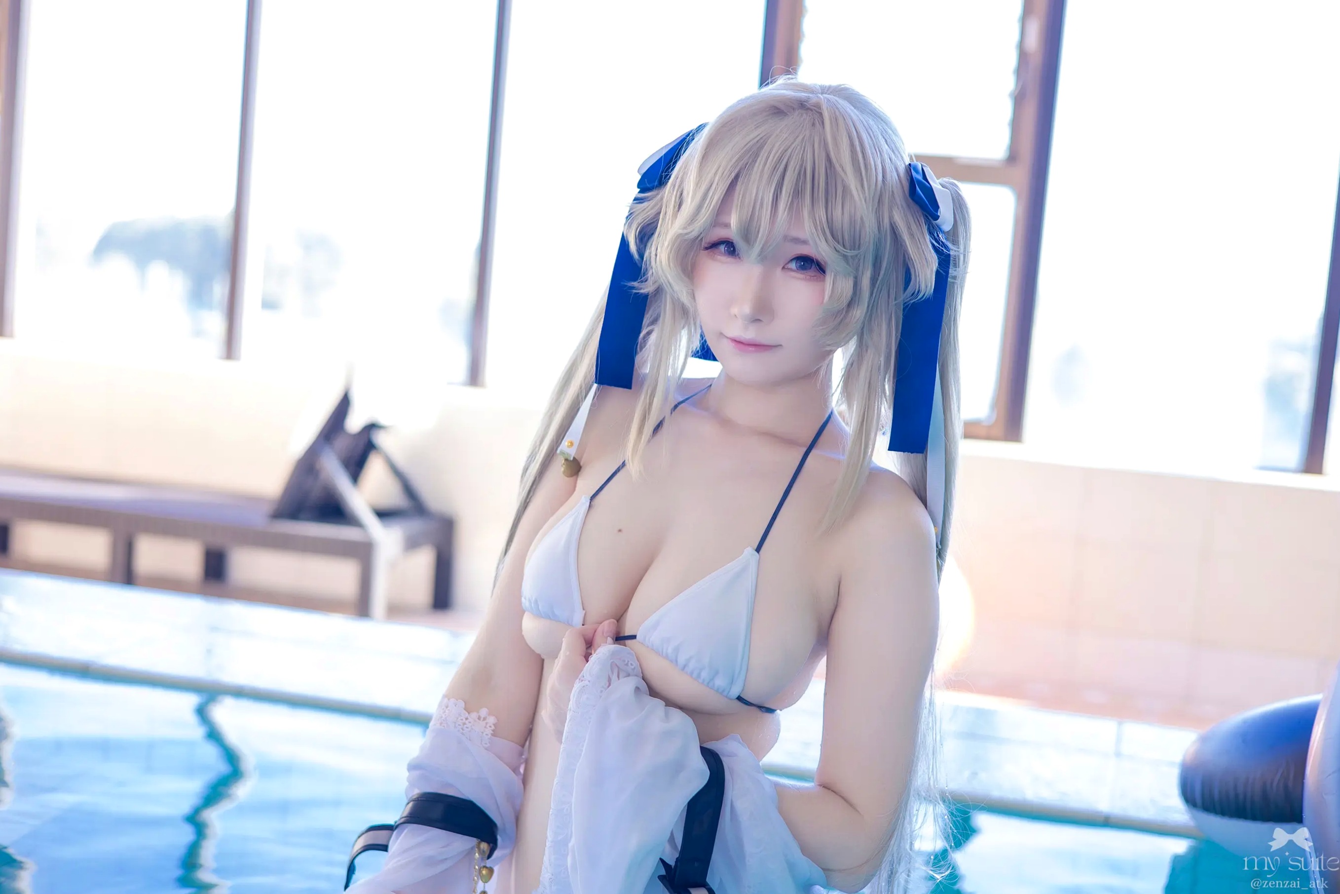 (Cosplay) [my suite] Atsuki あつき - Suite Lane 29 泳池比基尼性感私房美臀写真 [361P]