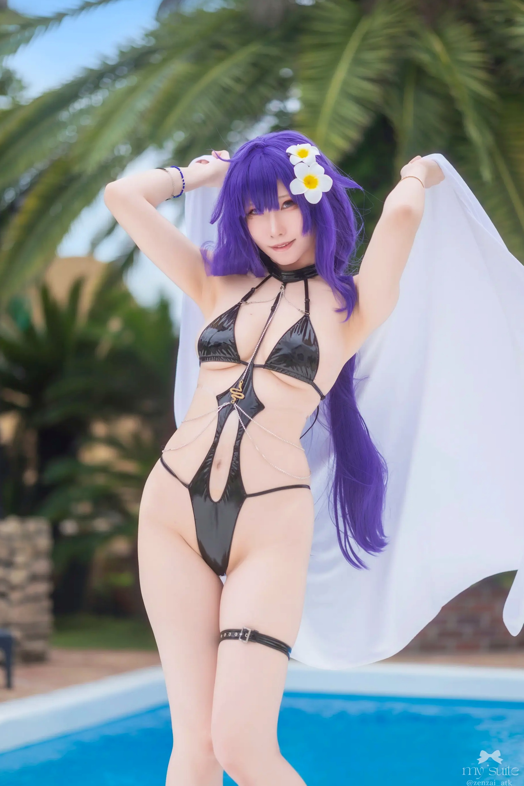 (Cosplay) [my suite] Atsuki あつき - Suite Lane 29 泳池比基尼性感私房美臀写真 [361P]