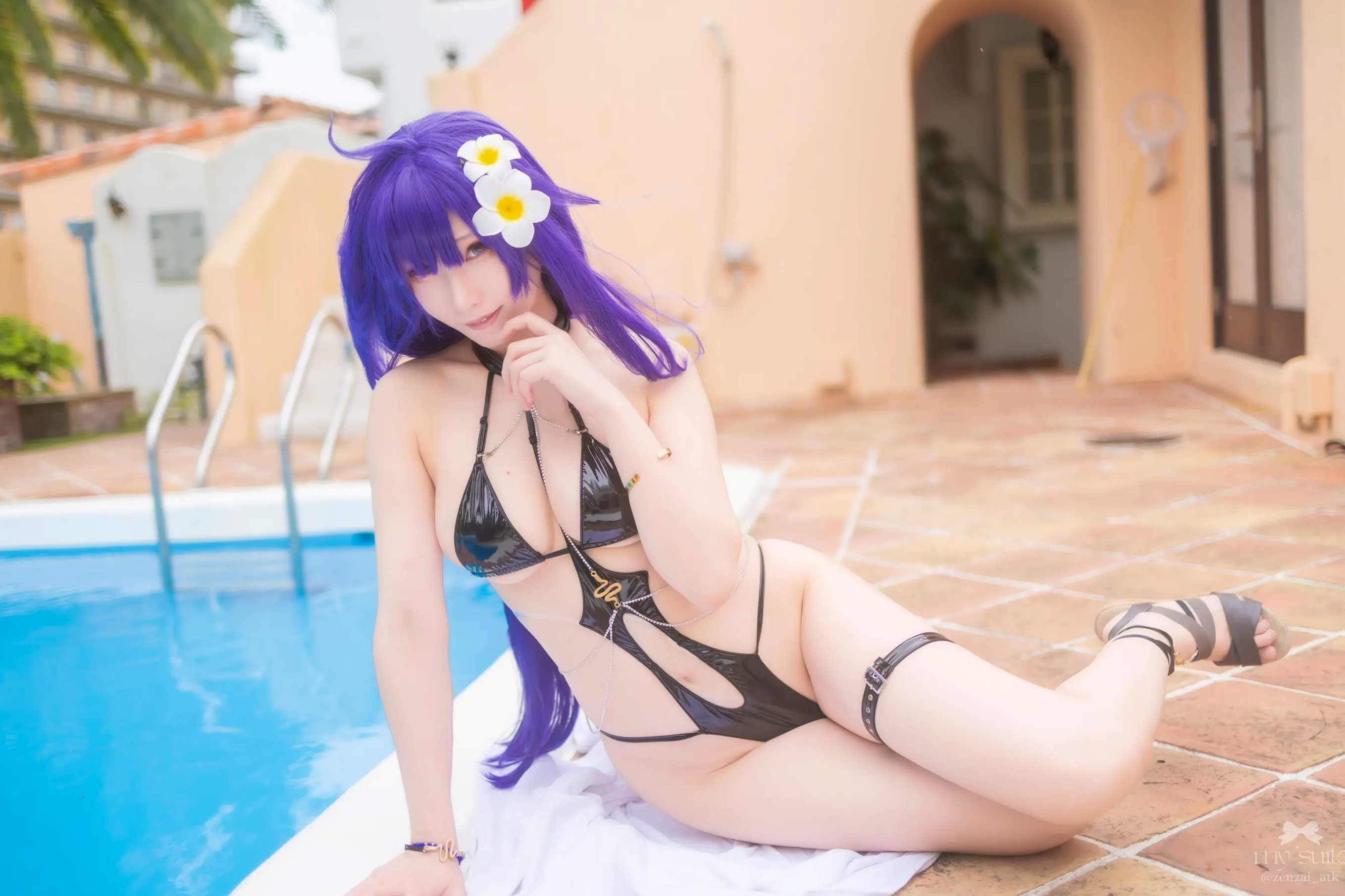 (Cosplay) [my suite] Atsuki あつき - Suite Lane 29 泳池比基尼性感私房美臀写真 [361P]