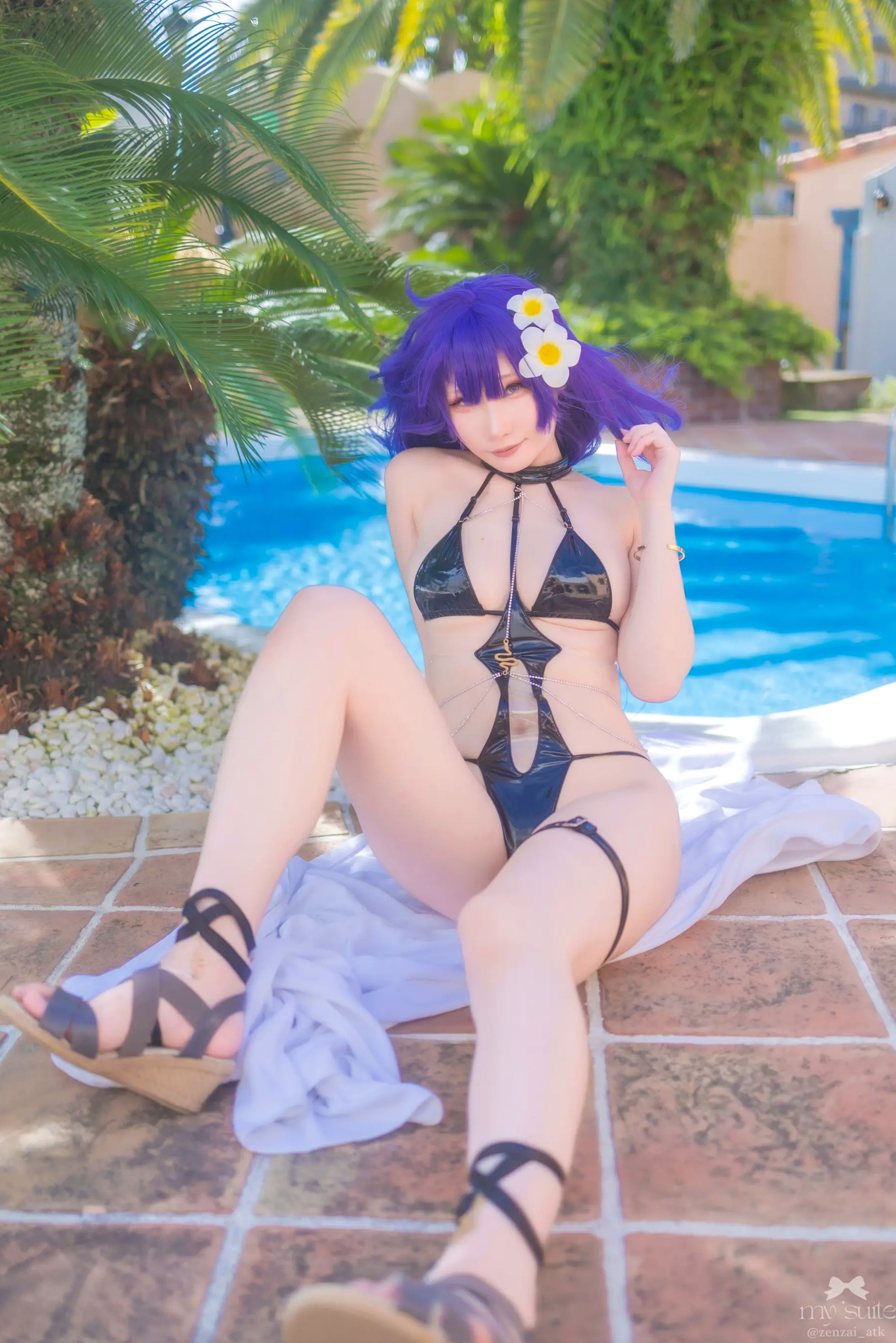 (Cosplay) [my suite] Atsuki あつき - Suite Lane 29 泳池比基尼性感私房美臀写真 [361P]