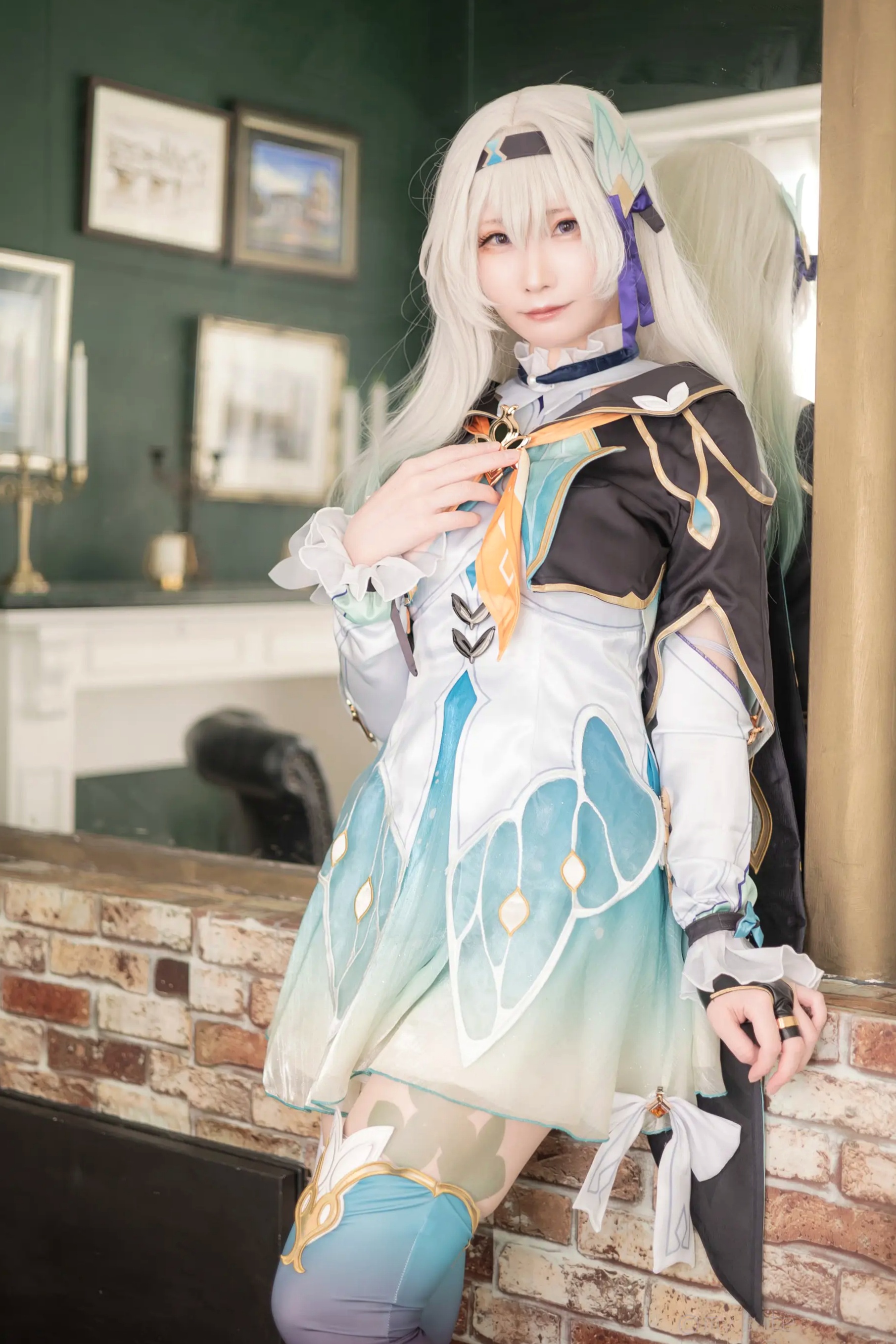 [Cosplay] Atsuki あつき 崩坏星穹铁道银狼流萤兔女郎性感角色扮演写真