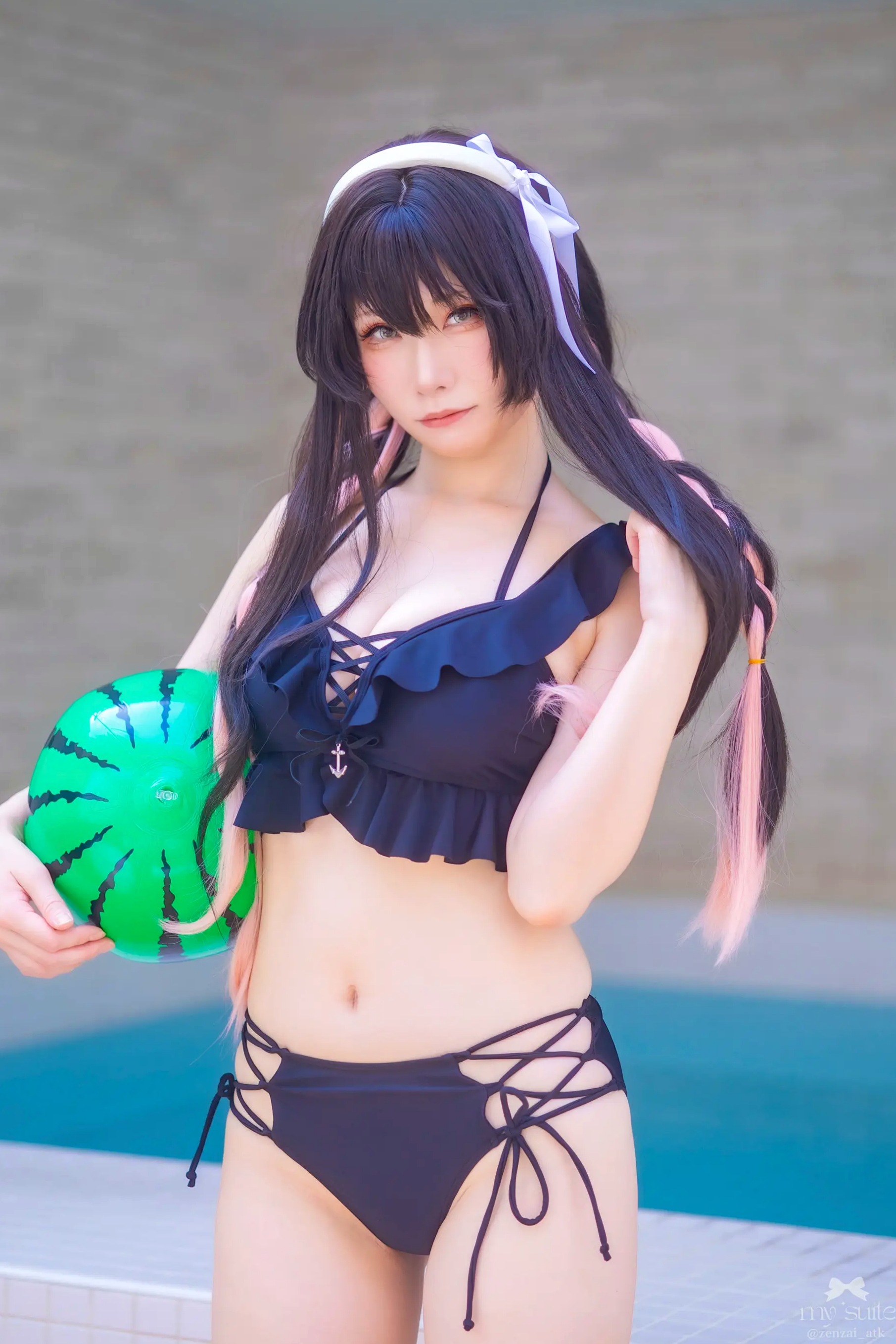 Gallery - (Cosplay) [my suite] Atsuki あつき - Suite Collection 49 泳池高叉泳装比基尼写真 [358P]日本泳池角色扮演比基尼性感 女神私房照_秀色女神 - image 4