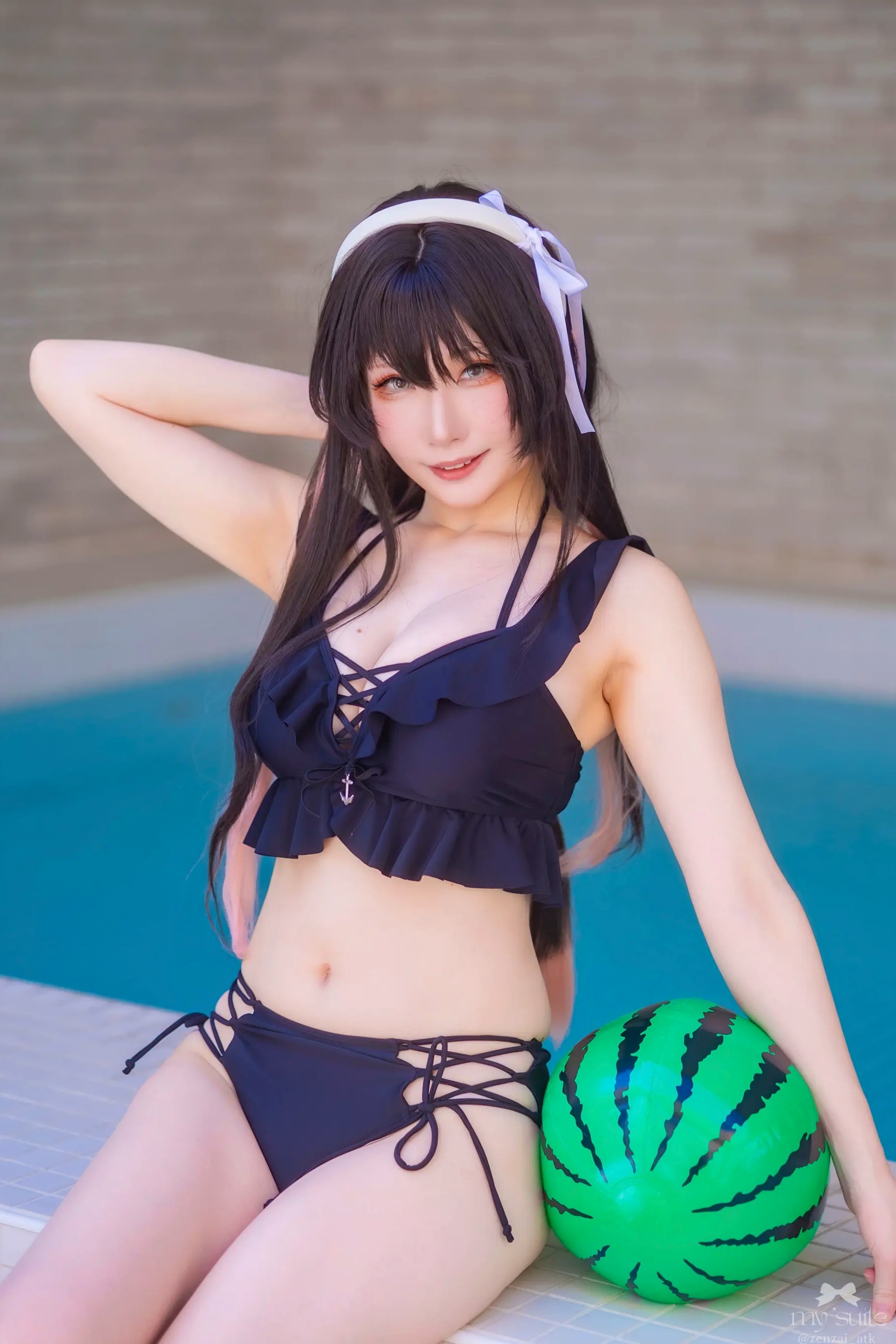 Gallery - (Cosplay) [my suite] Atsuki あつき - Suite Collection 49 泳池高叉泳装比基尼写真 [358P]日本泳池角色扮演比基尼性感 女神私房照_秀色女神 - image 32