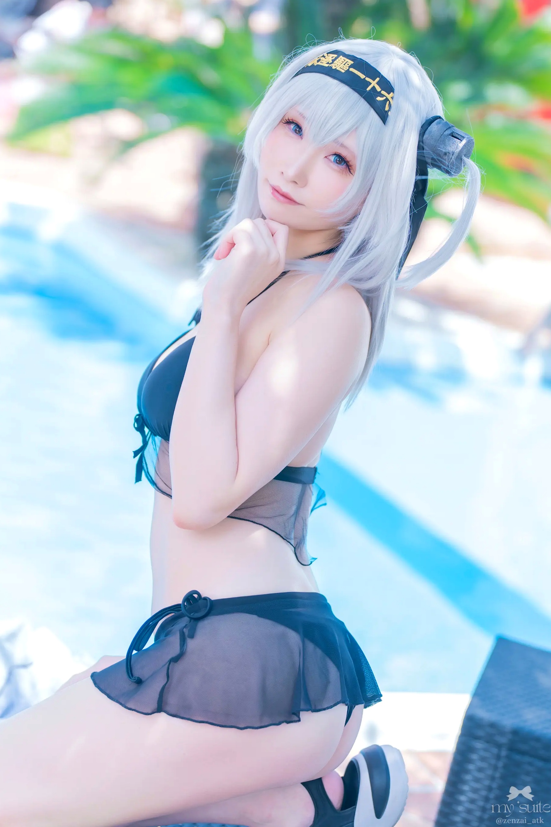 Gallery - (Cosplay) [my suite] Atsuki あつき - Suite Collection 49 泳池高叉泳装比基尼写真 [358P]日本泳池角色扮演比基尼性感 女神私房照_秀色女神 - image 48