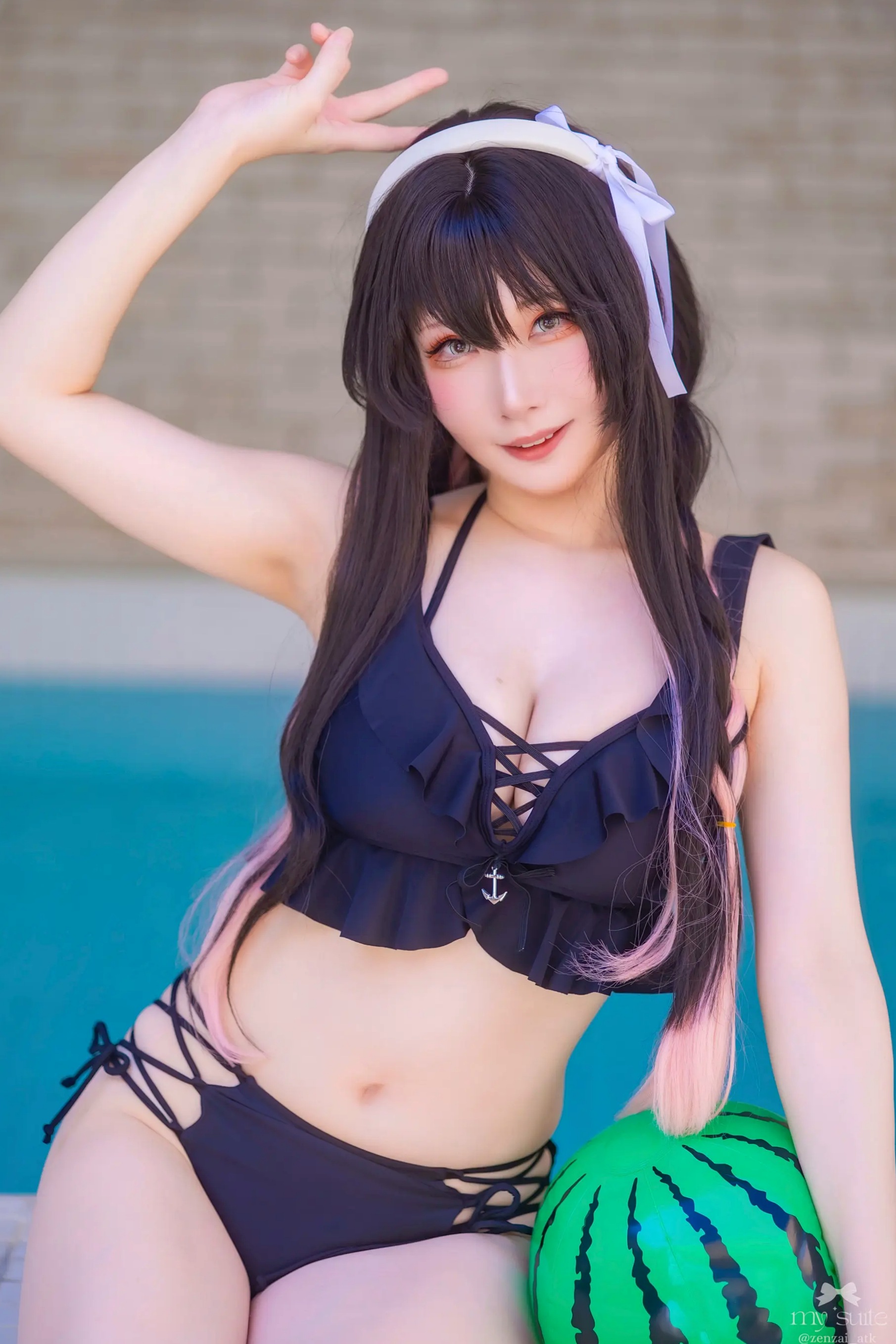 Gallery - (Cosplay) [my suite] Atsuki あつき - Suite Collection 49 泳池高叉泳装比基尼写真 [358P]日本泳池角色扮演比基尼性感 女神私房照_秀色女神 - image 76