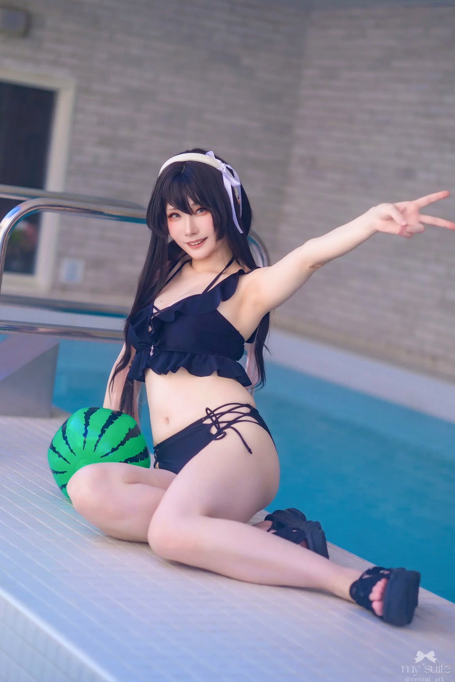 Gallery - (Cosplay) [my suite] Atsuki あつき - Suite Collection 49 泳池高叉泳装比基尼写真 [358P]日本泳池角色扮演比基尼性感 女神私房照_秀色女神 - image 80