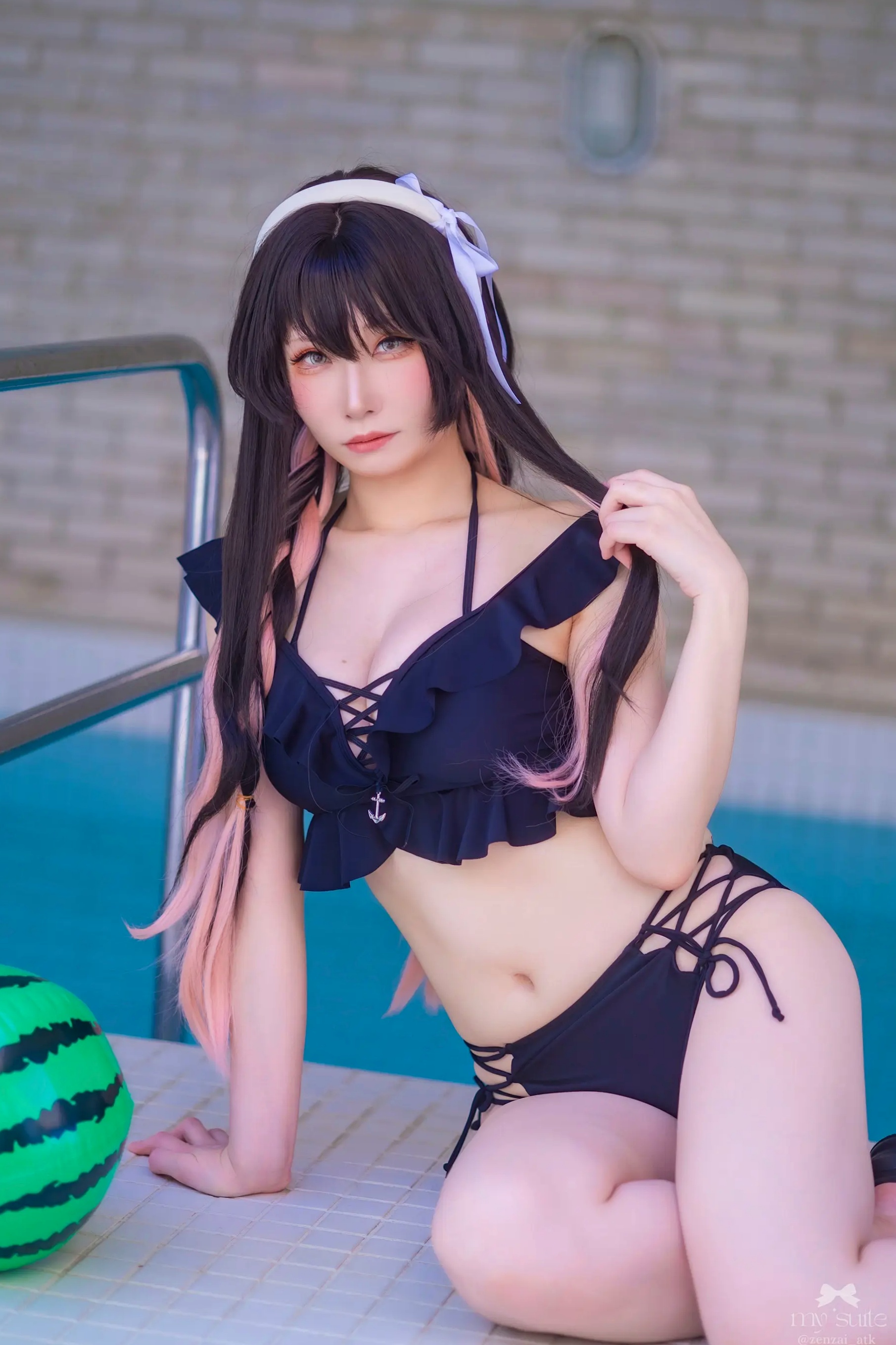 Gallery - (Cosplay) [my suite] Atsuki あつき - Suite Collection 49 泳池高叉泳装比基尼写真 [358P]日本泳池角色扮演比基尼性感 女神私房照_秀色女神 - image 94