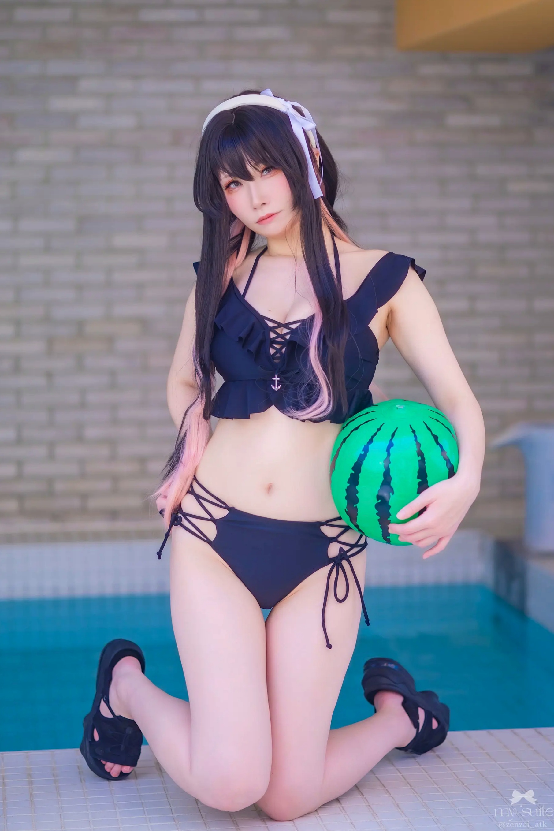 Gallery - (Cosplay) [my suite] Atsuki あつき - Suite Collection 49 泳池高叉泳装比基尼写真 [358P]日本泳池角色扮演比基尼性感 女神私房照_秀色女神 - image 96