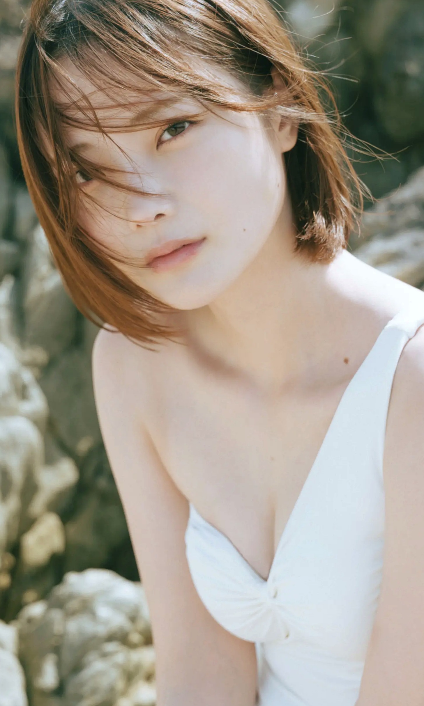 新谷姬加 - 福江岛序章 日系清新沙滩比基尼与性感内衣写真 [42P]