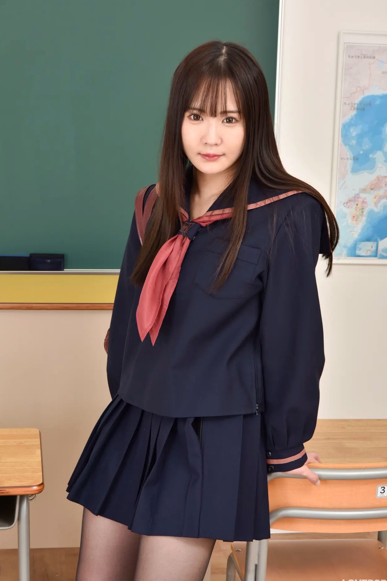 Gallery - [LOVEPOP] Narumi Hirose 広瀬なるみ Photoset 05 教室水手校服黑丝诱惑写真集 [91P52MB]日本校服黑丝诱惑制服 女神私房照_秀色女神 - image 11