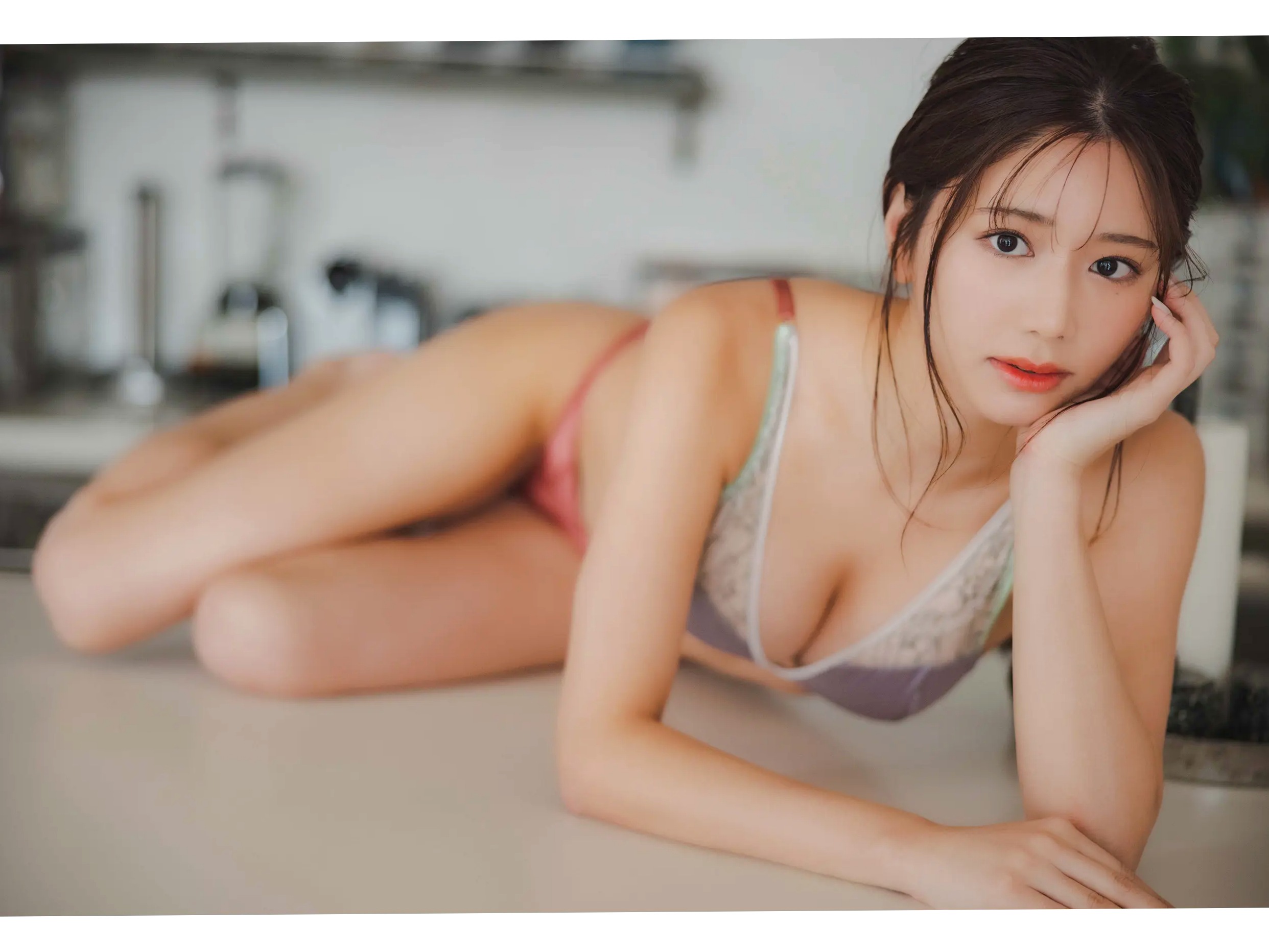 斎藤恭代 - BIJIN 柔美家居私房性感内衣写真 [122P73MB]