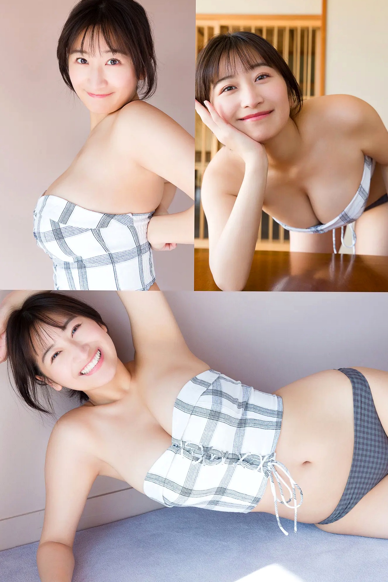 Gallery - 榎原依那性感红色比基尼写真：清纯甜美与火辣身材的完美呈现日本比基尼性感童颜巨乳养眼 女神私房照_秀色女神 - image 16