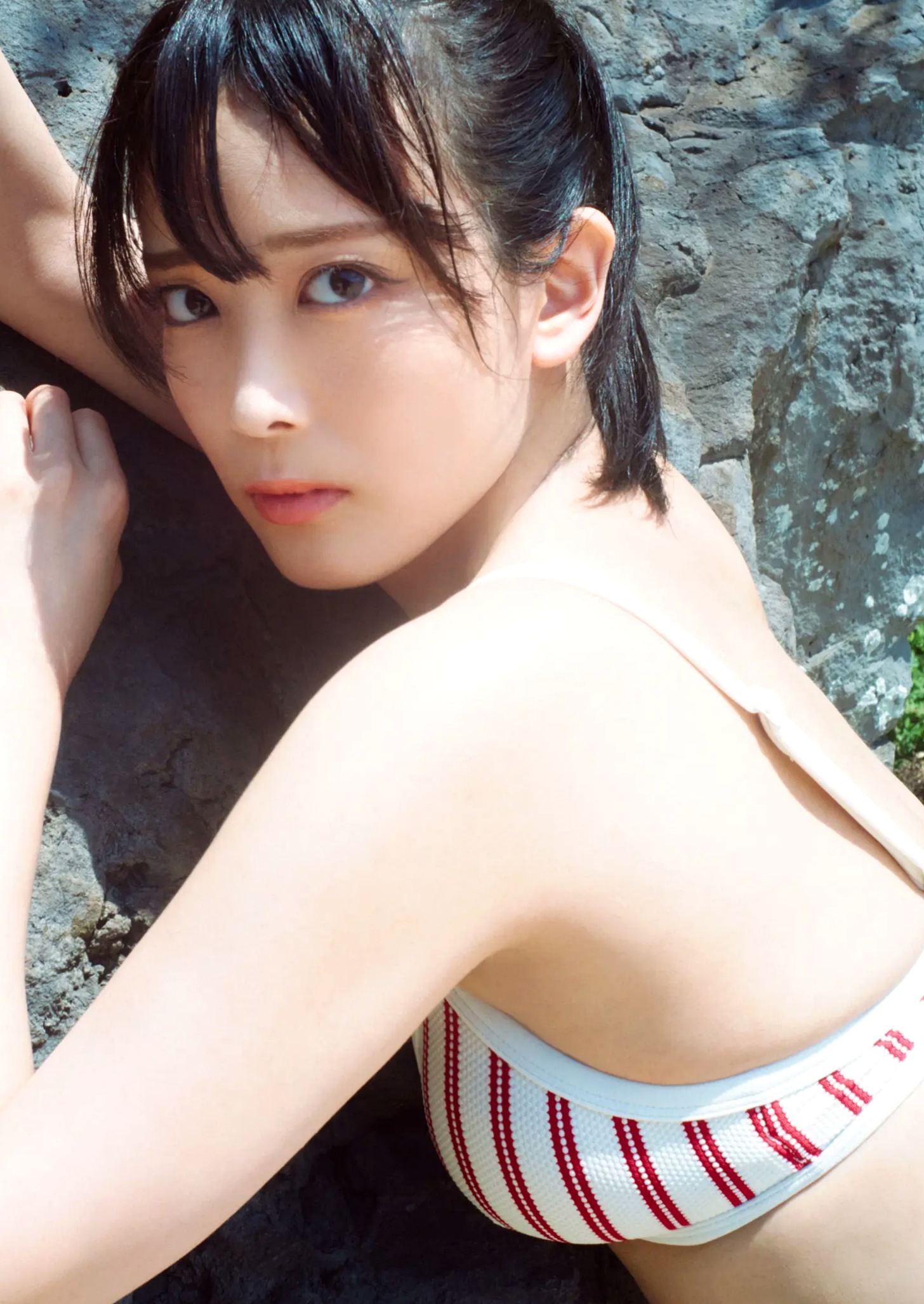 Gallery - 北原沙弥香《常夏の余韻》和服清新与海滨湿身写真日本和服清新湿身气质 女神私房照_秀色女神 - image 7