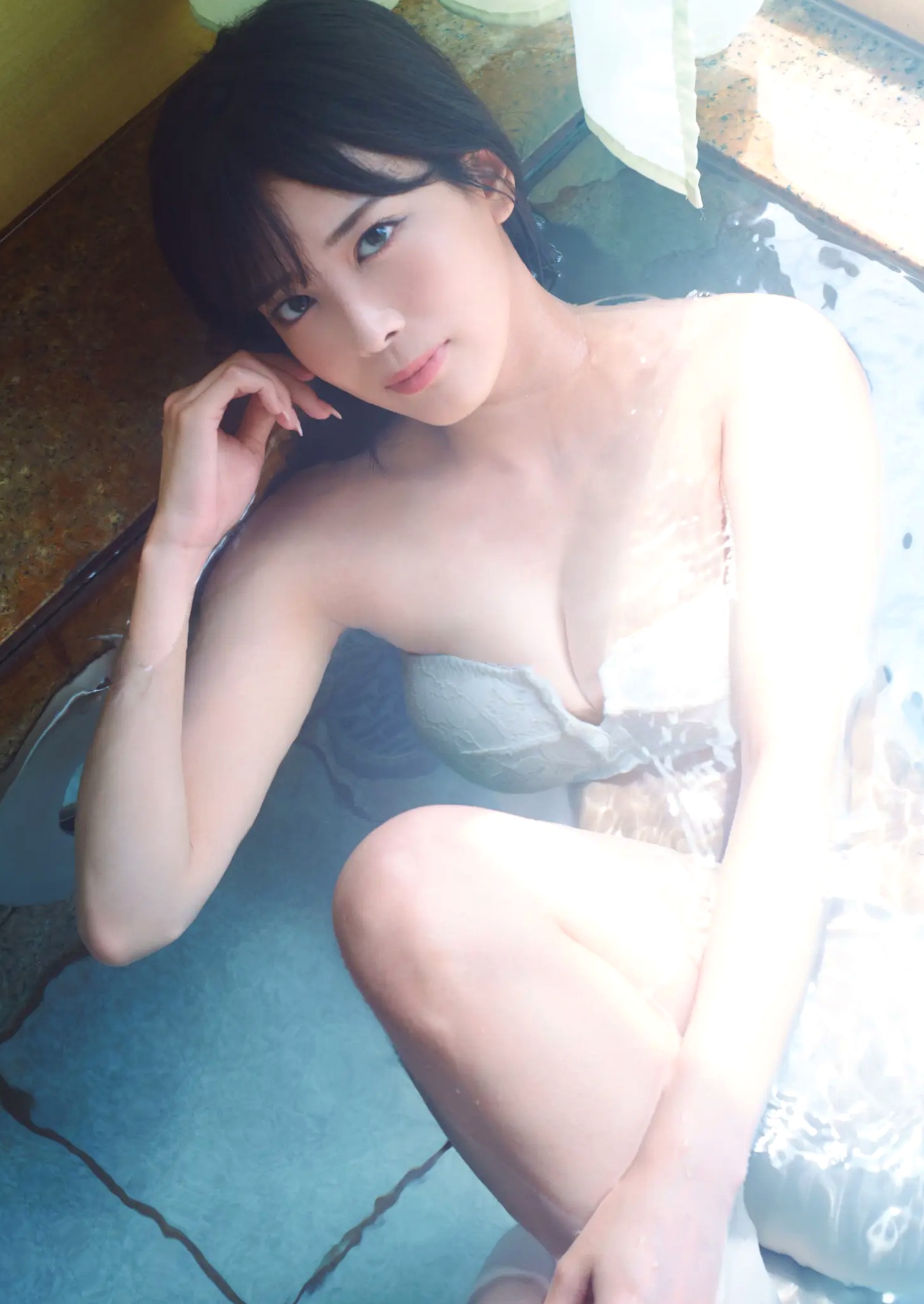 Gallery - 北原沙弥香《常夏の余韻》和服清新与海滨湿身写真日本和服清新湿身气质 女神私房照_秀色女神 - image 30