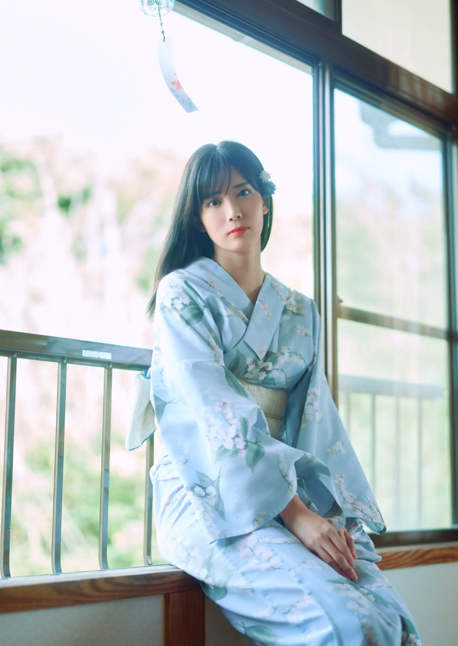 Gallery - 北原沙弥香《常夏の余韻》和服清新与海滨湿身写真日本和服清新湿身气质 女神私房照_秀色女神 - image 36