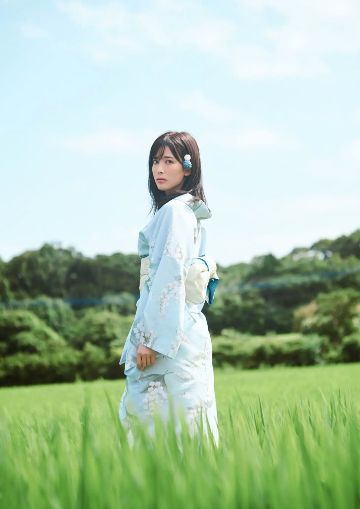 Gallery - 北原沙弥香《常夏の余韻》和服清新与海滨湿身写真日本和服清新湿身气质 女神私房照_秀色女神 - image 39