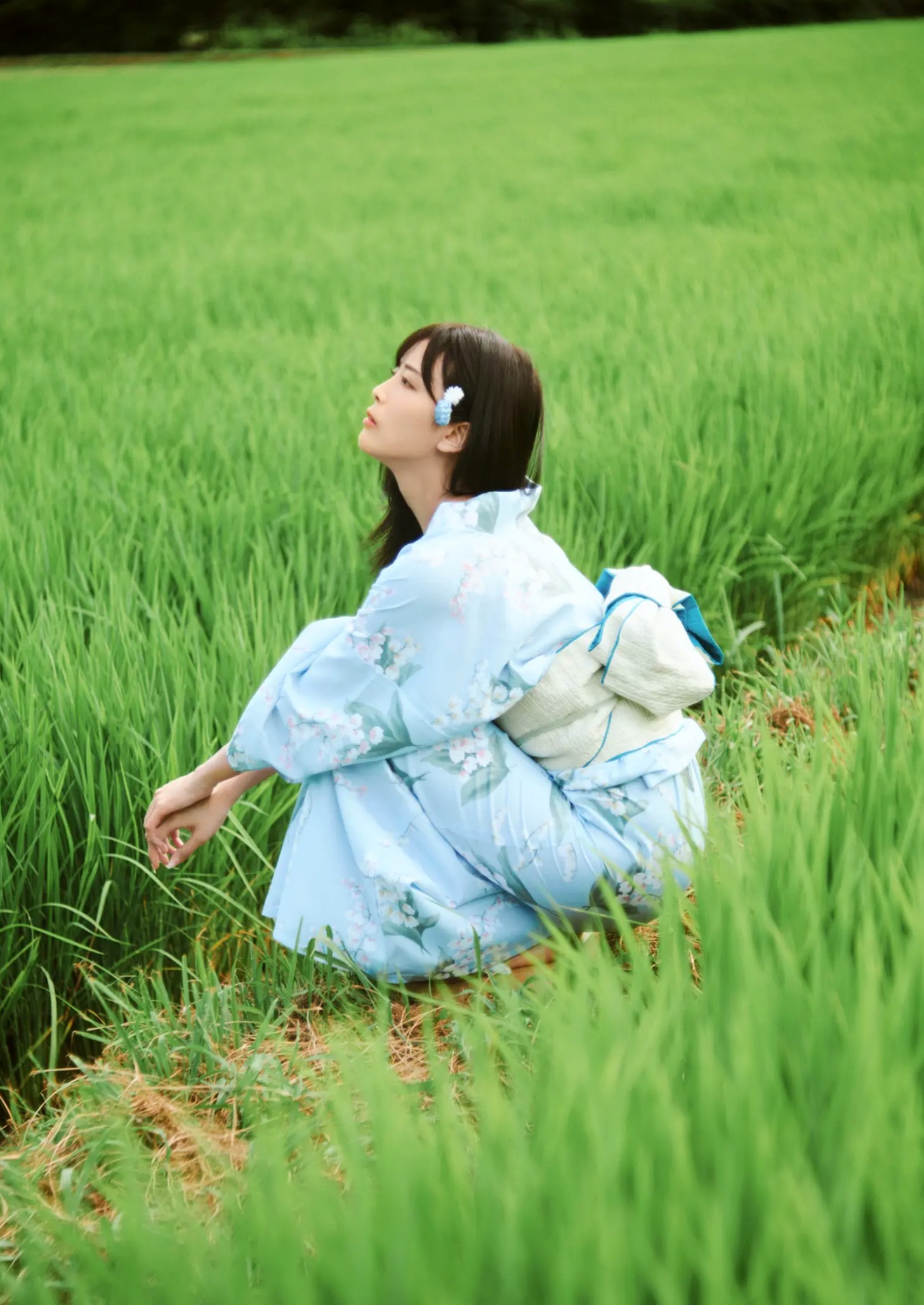 Gallery - 北原沙弥香《常夏の余韻》和服清新与海滨湿身写真日本和服清新湿身气质 女神私房照_秀色女神 - image 40