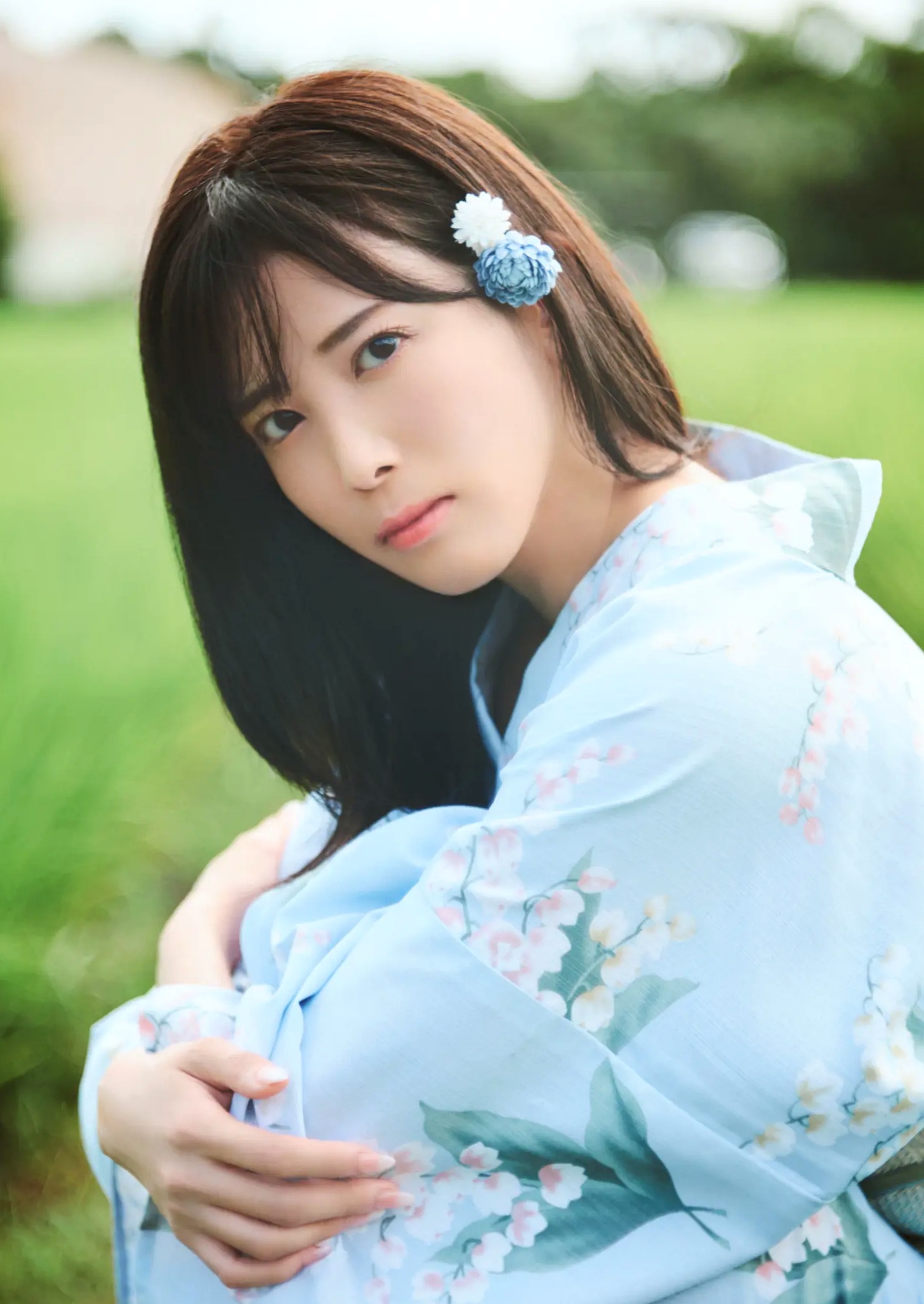 Gallery - 北原沙弥香《常夏の余韻》和服清新与海滨湿身写真日本和服清新湿身气质 女神私房照_秀色女神 - image 41