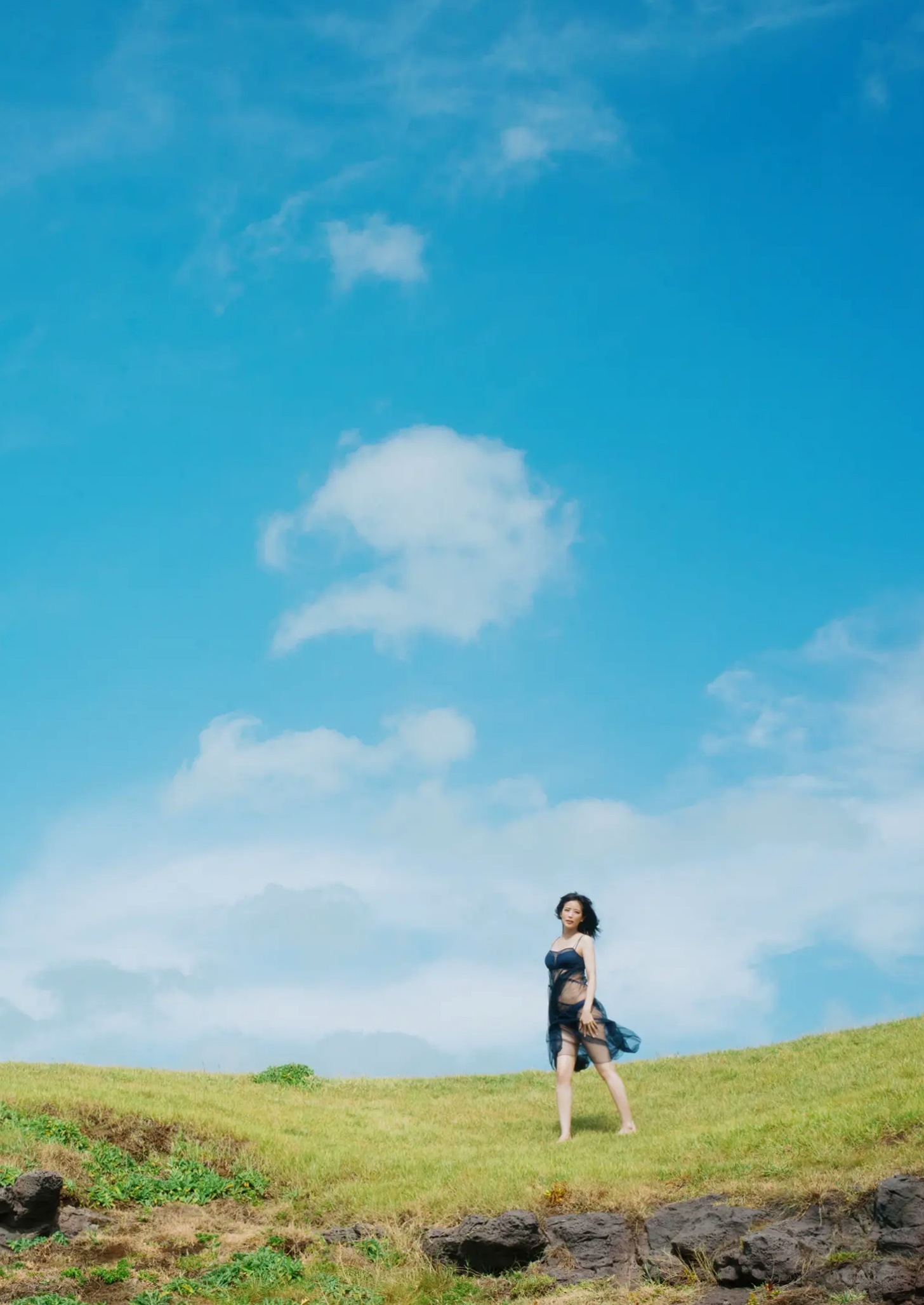 Gallery - 北原沙弥香《常夏の余韻》和服清新与海滨湿身写真日本和服清新湿身气质 女神私房照_秀色女神 - image 50