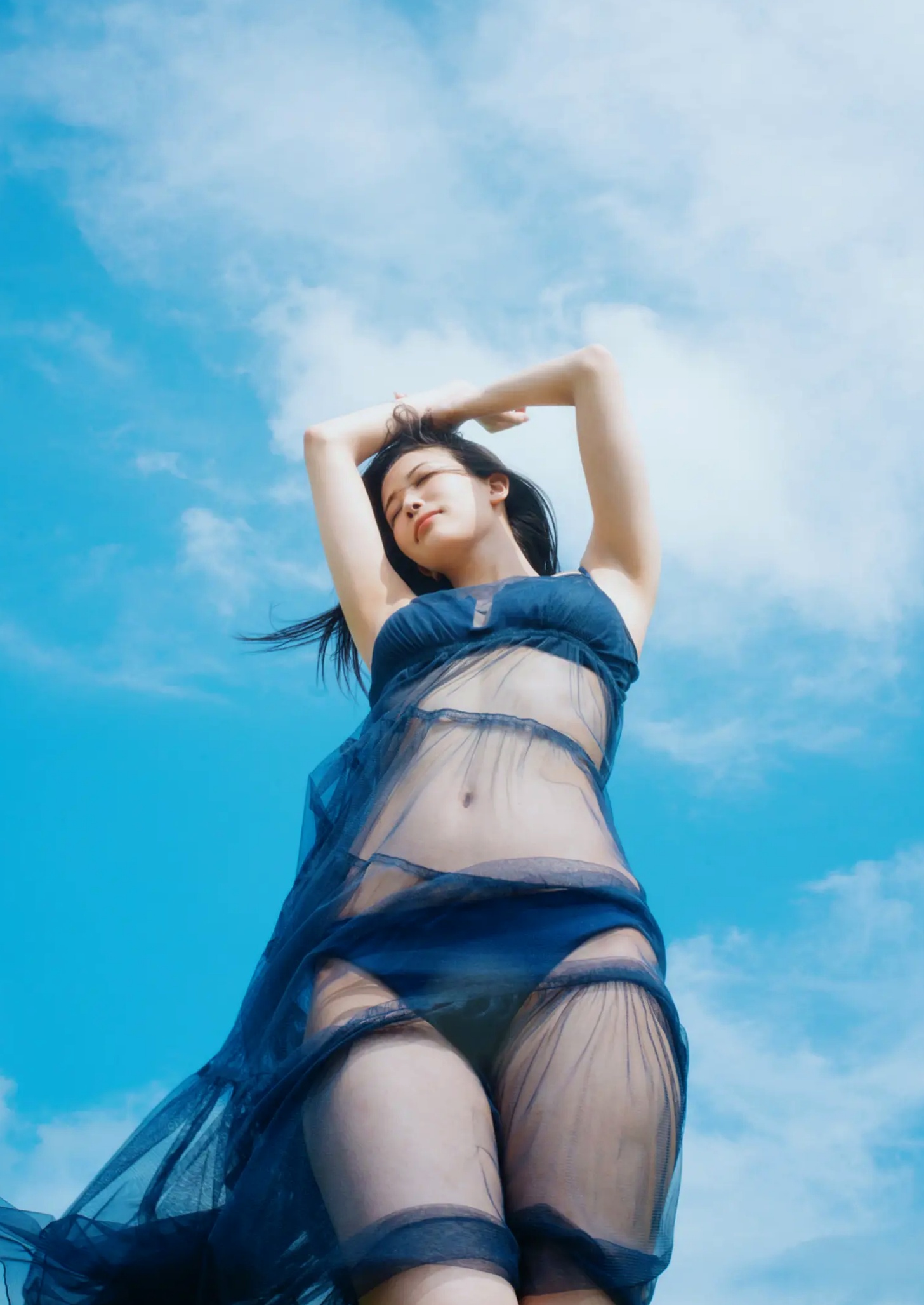 Gallery - 北原沙弥香《常夏の余韻》和服清新与海滨湿身写真日本和服清新湿身气质 女神私房照_秀色女神 - image 51
