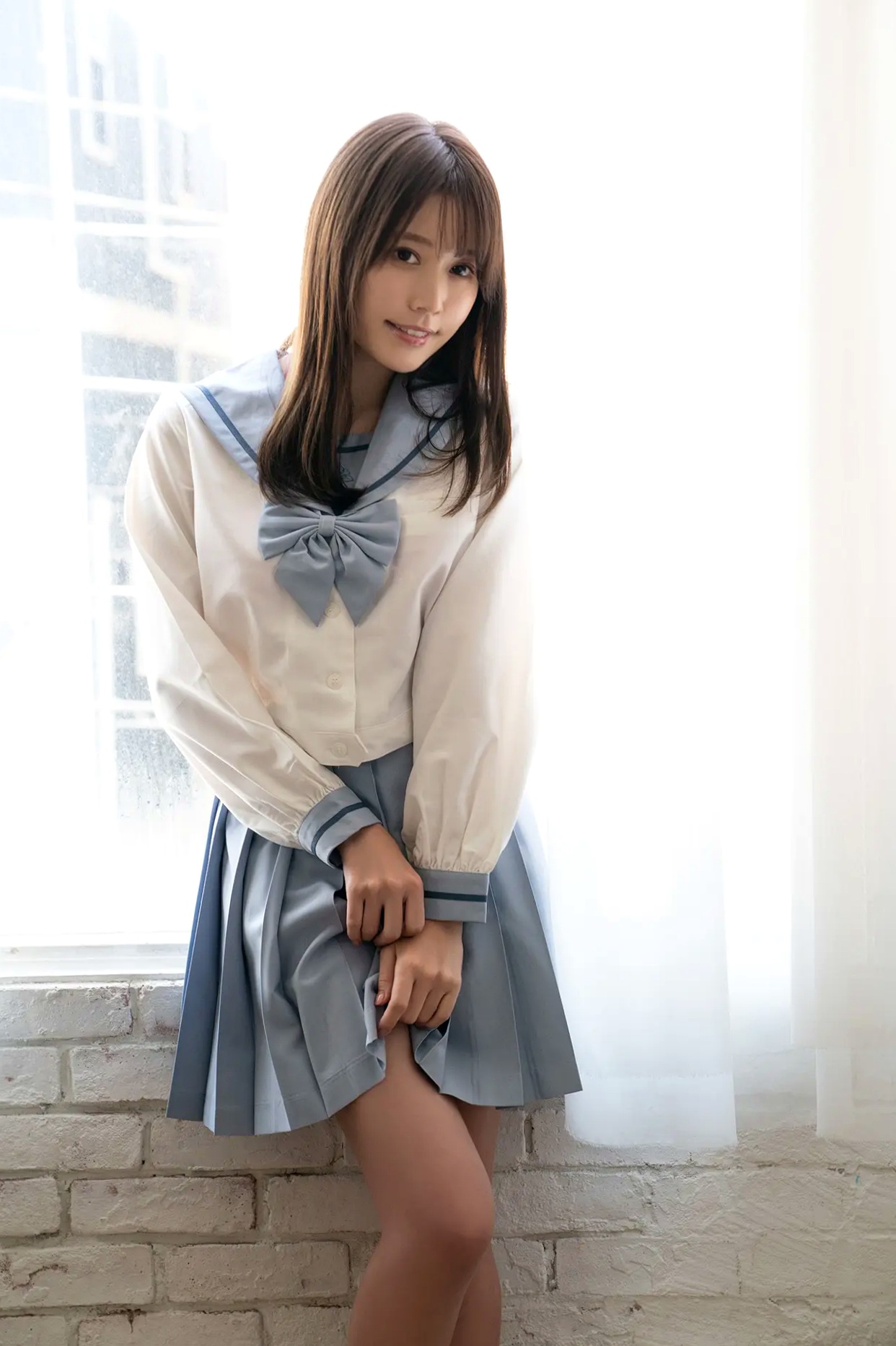 Gallery - 小日向ゆか - 恋愛の模範解答：日系清纯校服与性感比基尼写真日本校服比基尼清纯性感诱惑 女神私房照_秀色女神 - image 2