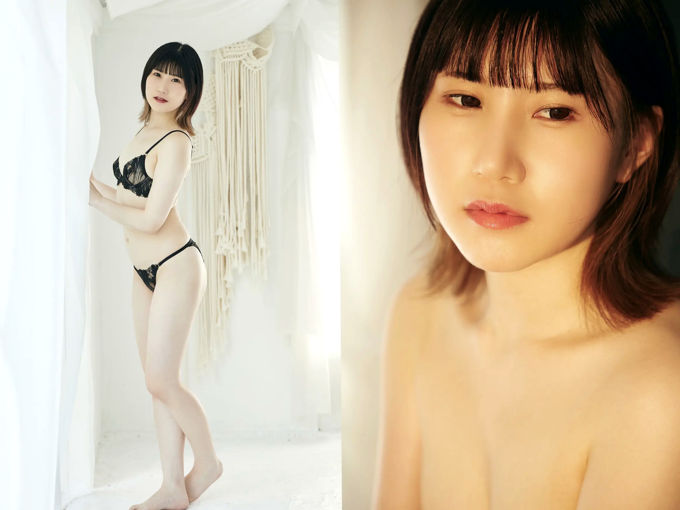 Gallery - 川村ゆい《看上去清纯吗？》日系家居大尺度性感内衣私房写真日本私房照大尺度内衣诱惑 女神私房照_秀色女神 - image 25