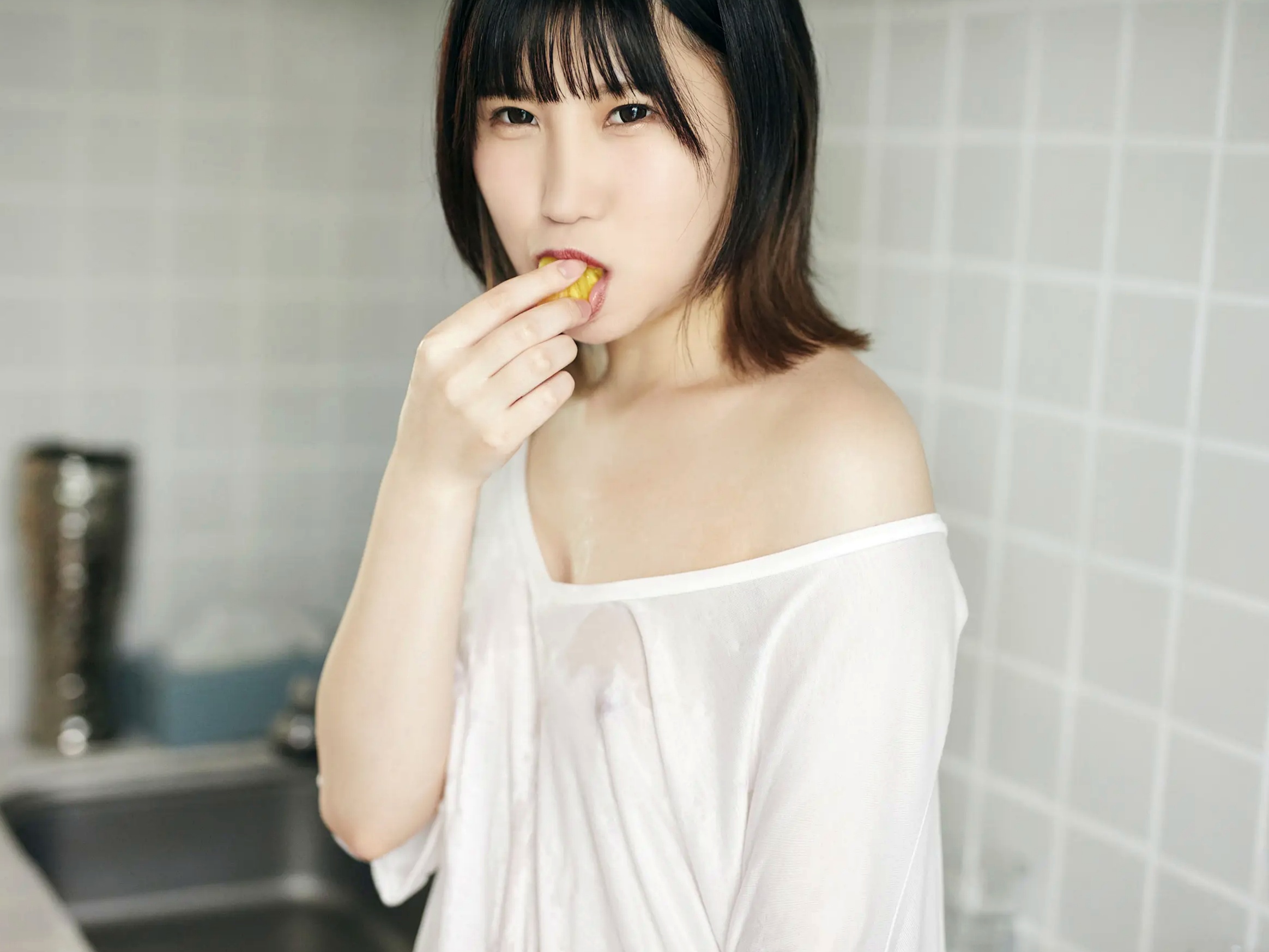 Gallery - 川村ゆい《看上去清纯吗？》日系家居大尺度性感内衣私房写真日本私房照大尺度内衣诱惑 女神私房照_秀色女神 - image 35