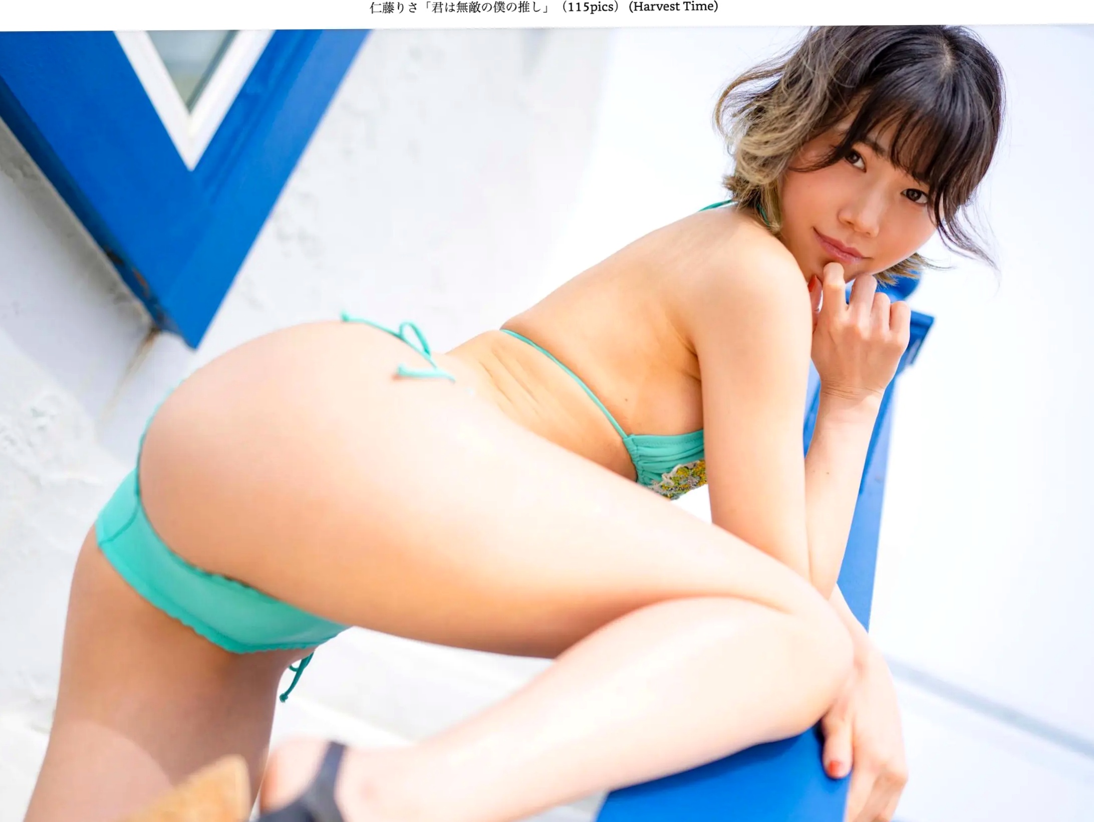 Gallery - 仁藤りさ - 君は無敵の僕の推し：户外湿身比基尼性感写真日本湿身比基尼性感极品 女神私房照_秀色女神 - image 17
