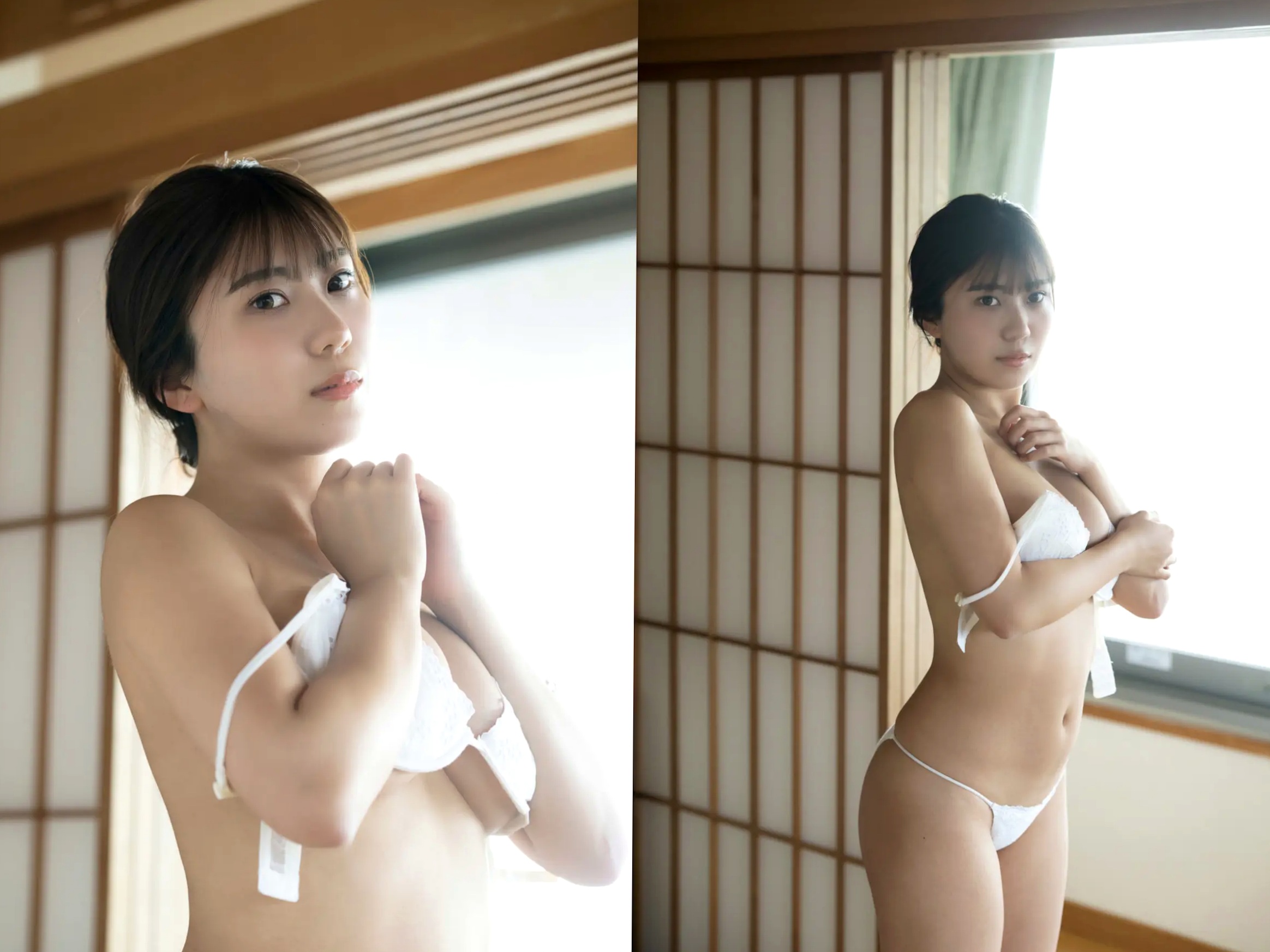 Gallery - 新井萌花 - 秘密の温泉旅行 日系性感内衣私房写真日本性感湿身内衣私房照 女神私房照_秀色女神 - image 7