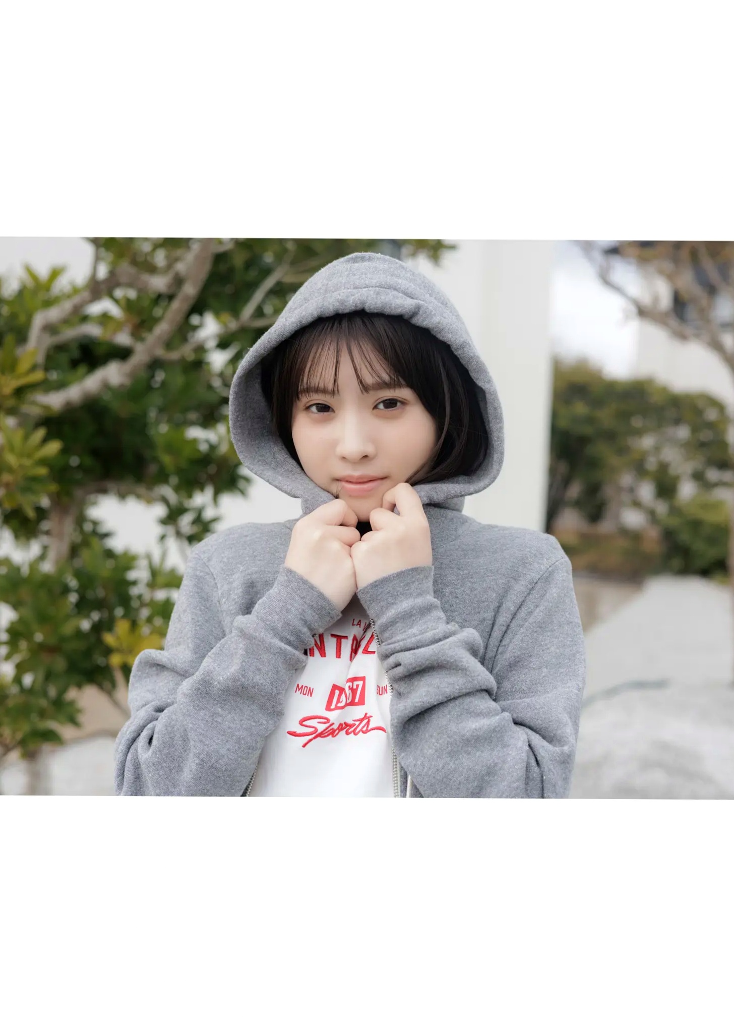 Gallery - 芳賀礼 - 难波第一可爱美少女 居家白色内衣清纯写真日本内衣家居清纯养眼 女神私房照_秀色女神 - image 17