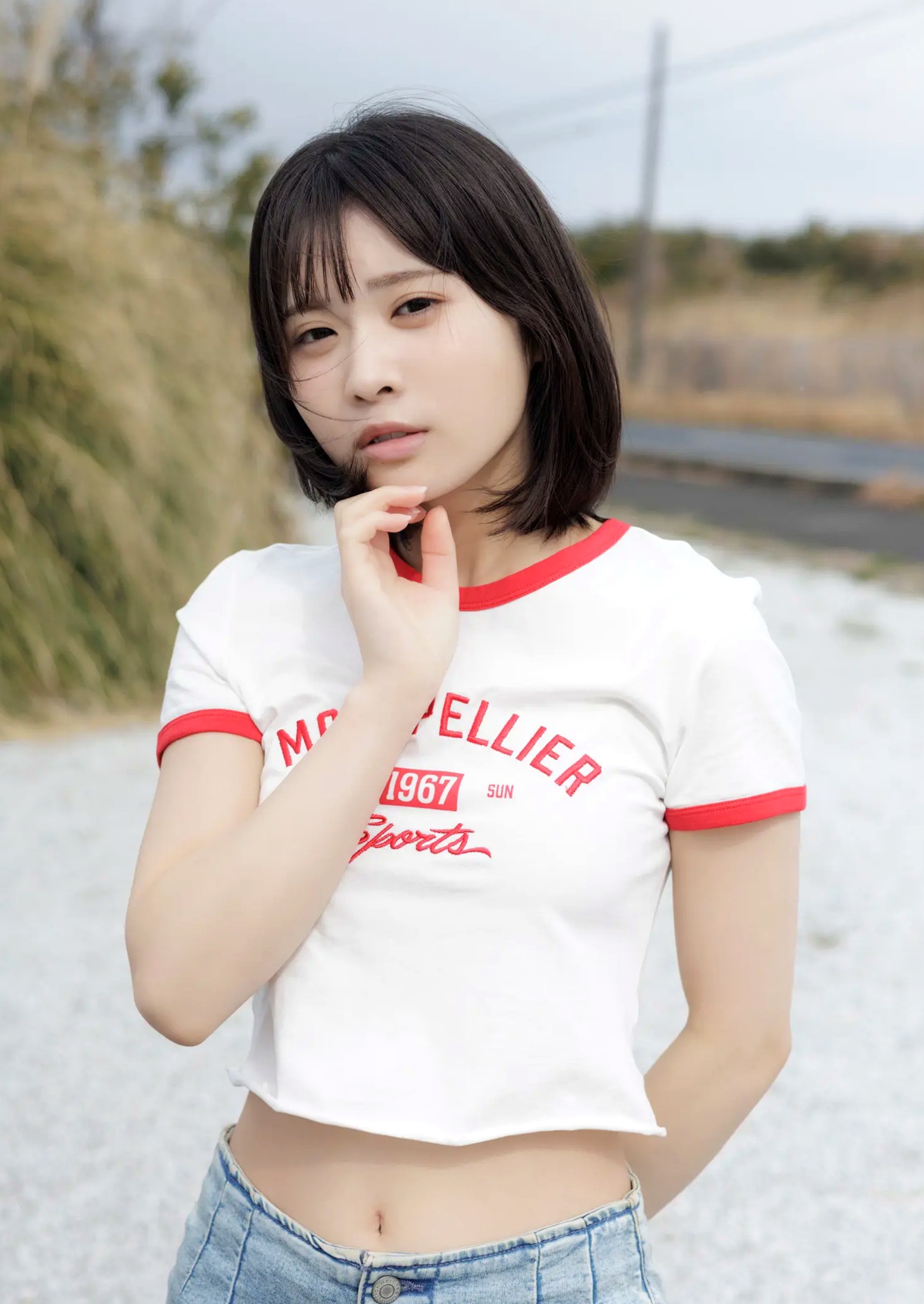 Gallery - 芳賀礼 - 难波第一可爱美少女 居家白色内衣清纯写真日本内衣家居清纯养眼 女神私房照_秀色女神 - image 22