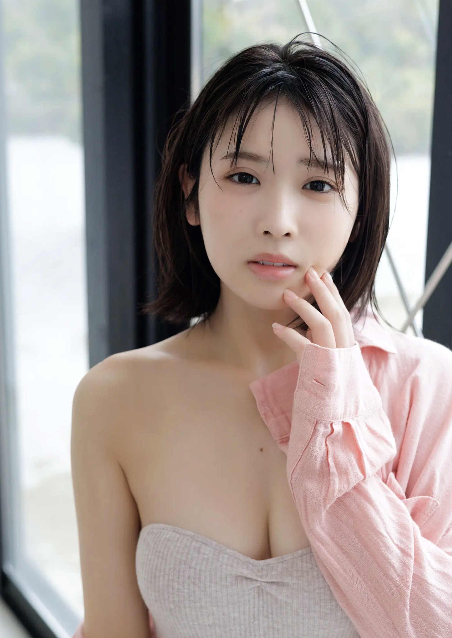 Gallery - 芳賀礼 - 难波第一可爱美少女 居家白色内衣清纯写真日本内衣家居清纯养眼 女神私房照_秀色女神 - image 25