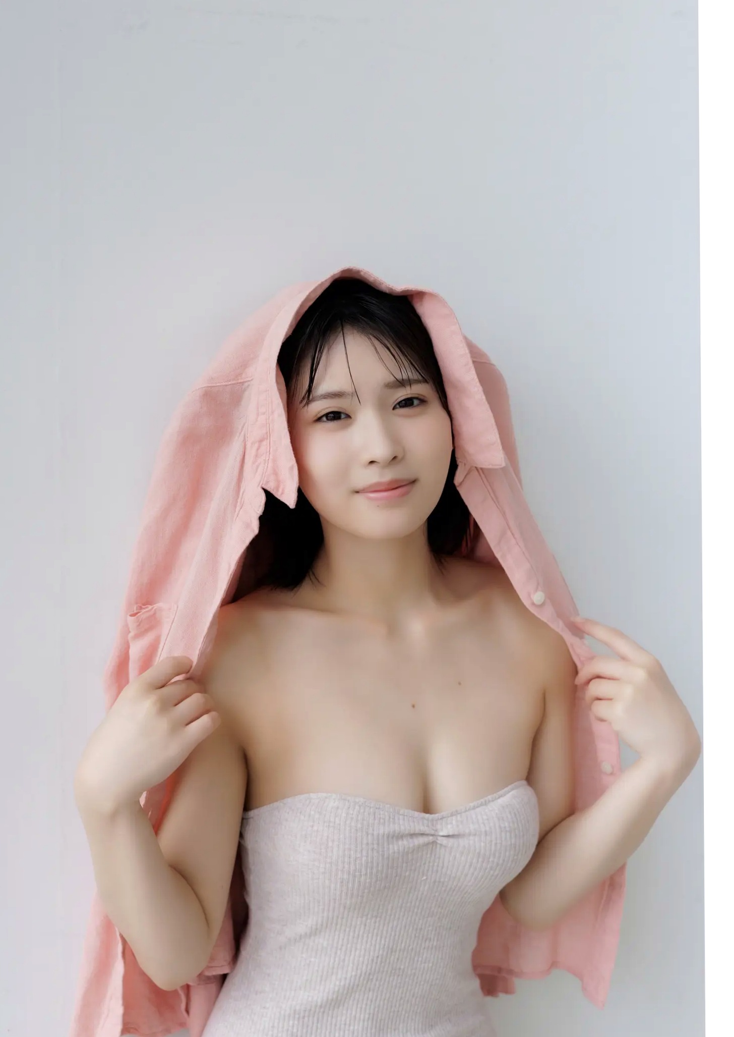 Gallery - 芳賀礼 - 难波第一可爱美少女 居家白色内衣清纯写真日本内衣家居清纯养眼 女神私房照_秀色女神 - image 26