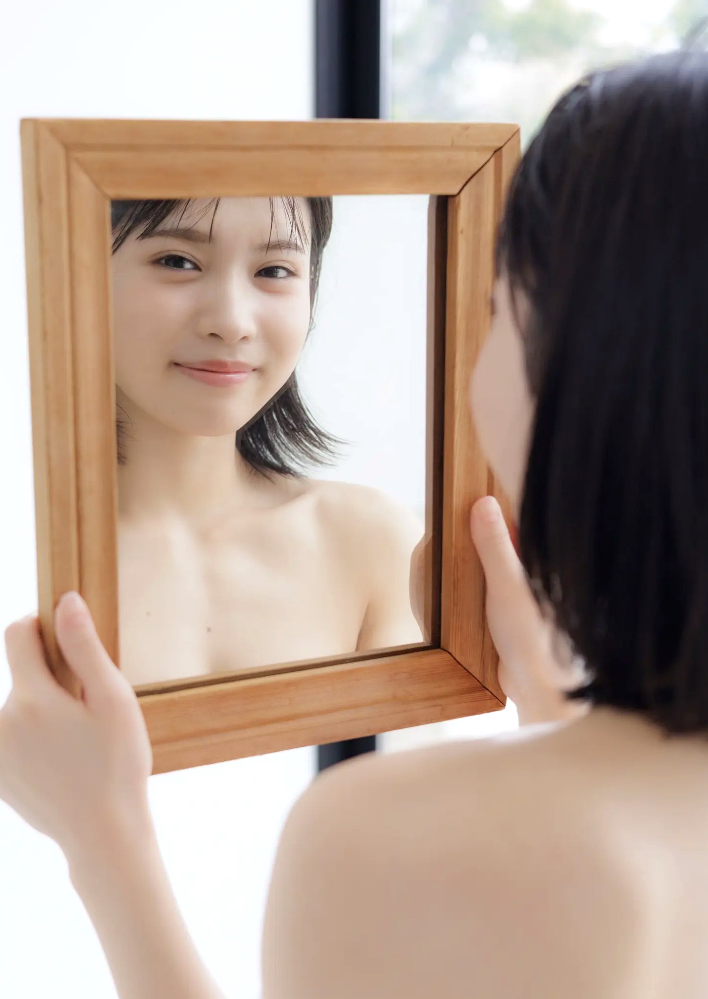 Gallery - 芳賀礼 - 难波第一可爱美少女 居家白色内衣清纯写真日本内衣家居清纯养眼 女神私房照_秀色女神 - image 38