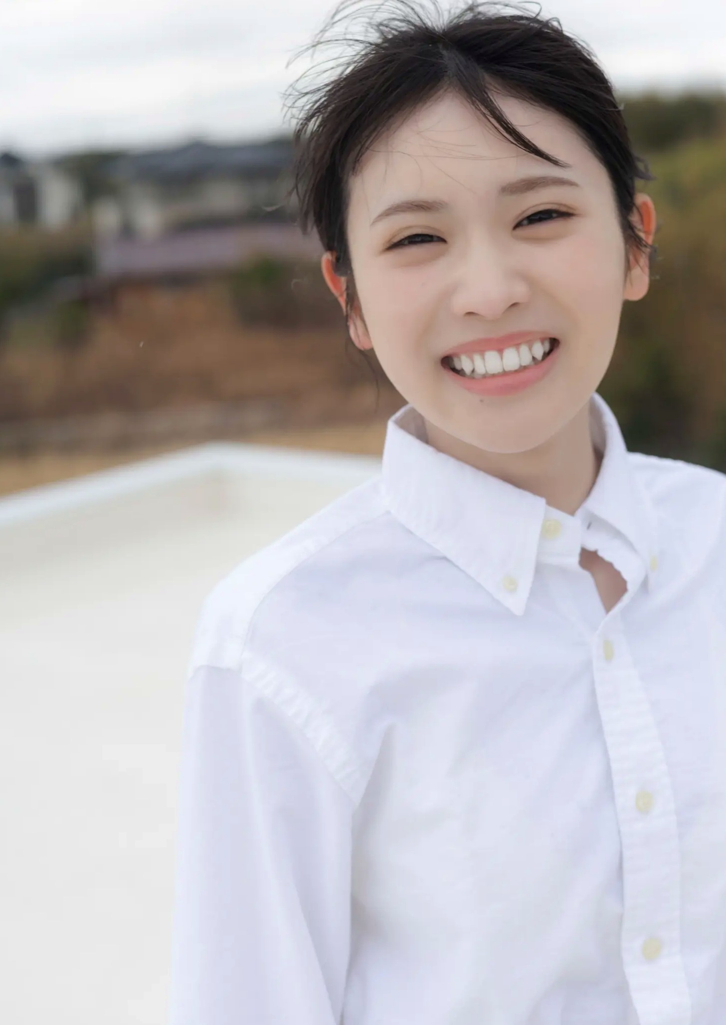 Gallery - 芳賀礼 - 难波第一可爱美少女 居家白色内衣清纯写真日本内衣家居清纯养眼 女神私房照_秀色女神 - image 40